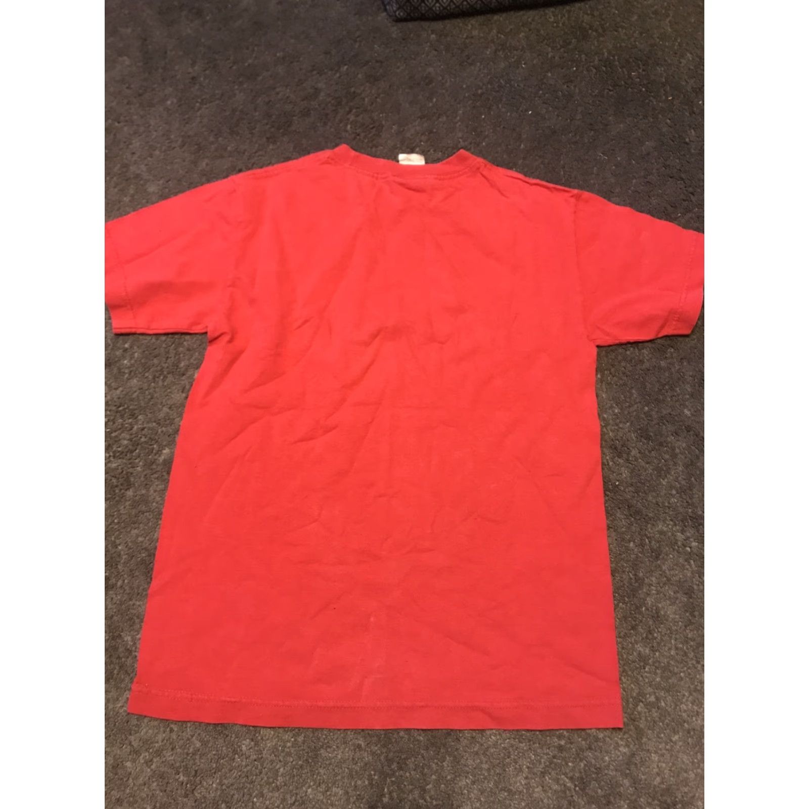 Anchor Blue VINTAGE Anchor Blue T-Shirt Mens S Red Crew Neck Short Sleeve 90s Funny Animals You Look Good With Nuts Shirt Size US S / EU 44-46 / 1 - 3 Thumbnail