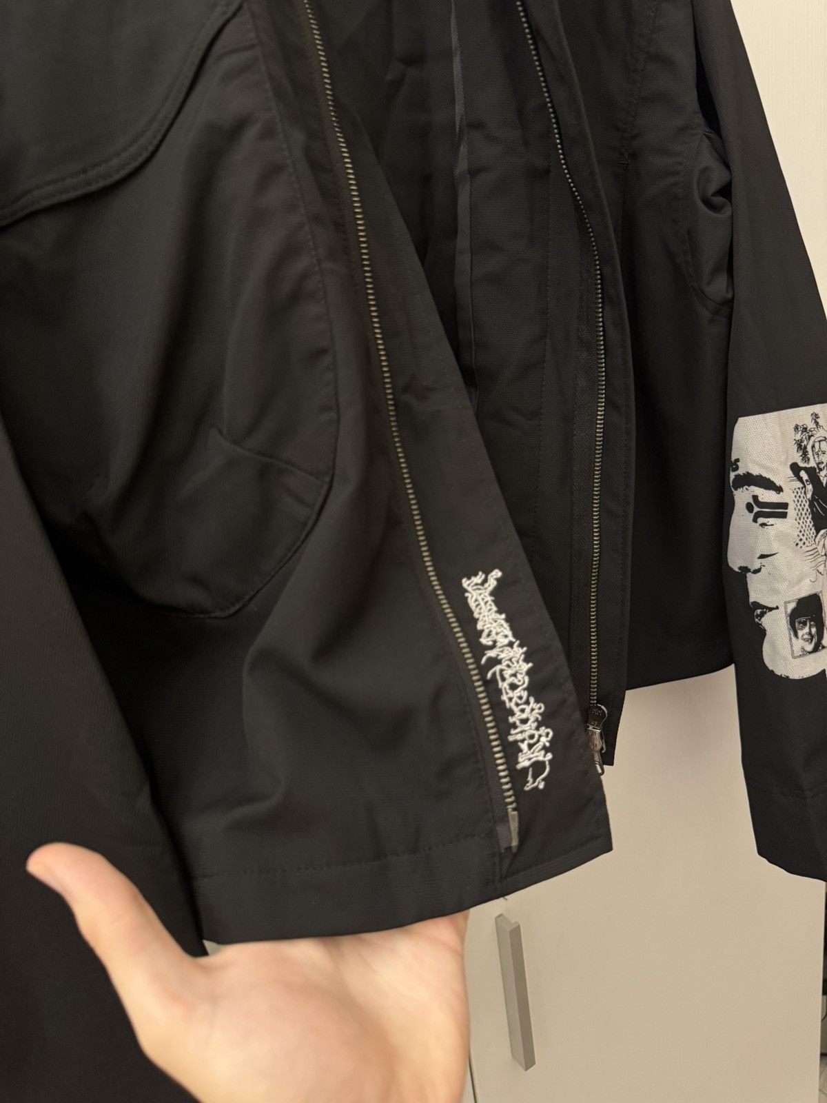Kiko Kostadinov Kiko Kostadinov x YAMANTAKA EYE Cropped Bomber Jacket Size US L / EU 52-54 / 3 - 5 Thumbnail