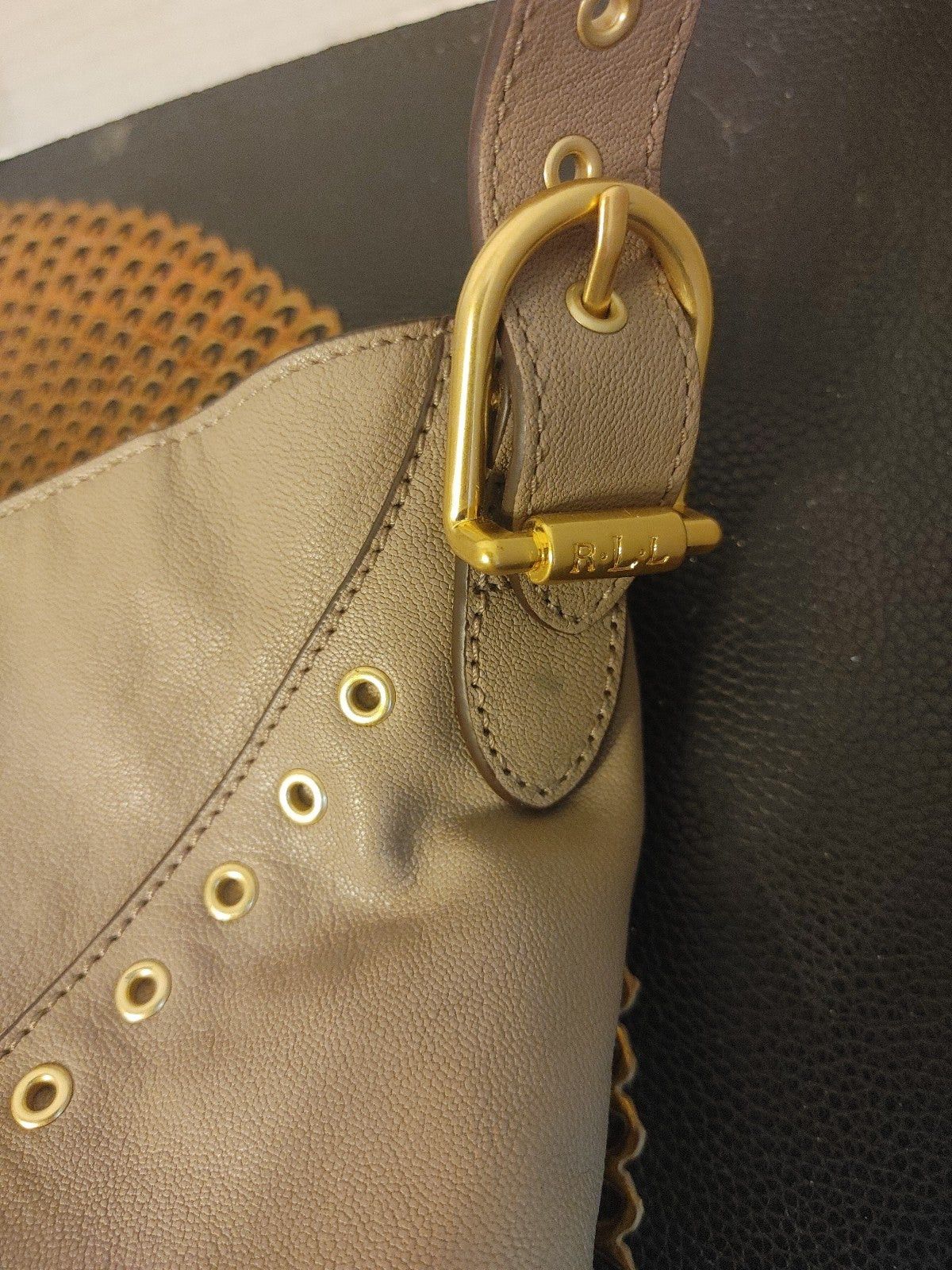 Ralph Lauren Ralph Lauren R.L.L. Leather Bag Size ONE SIZE - 4 Thumbnail
