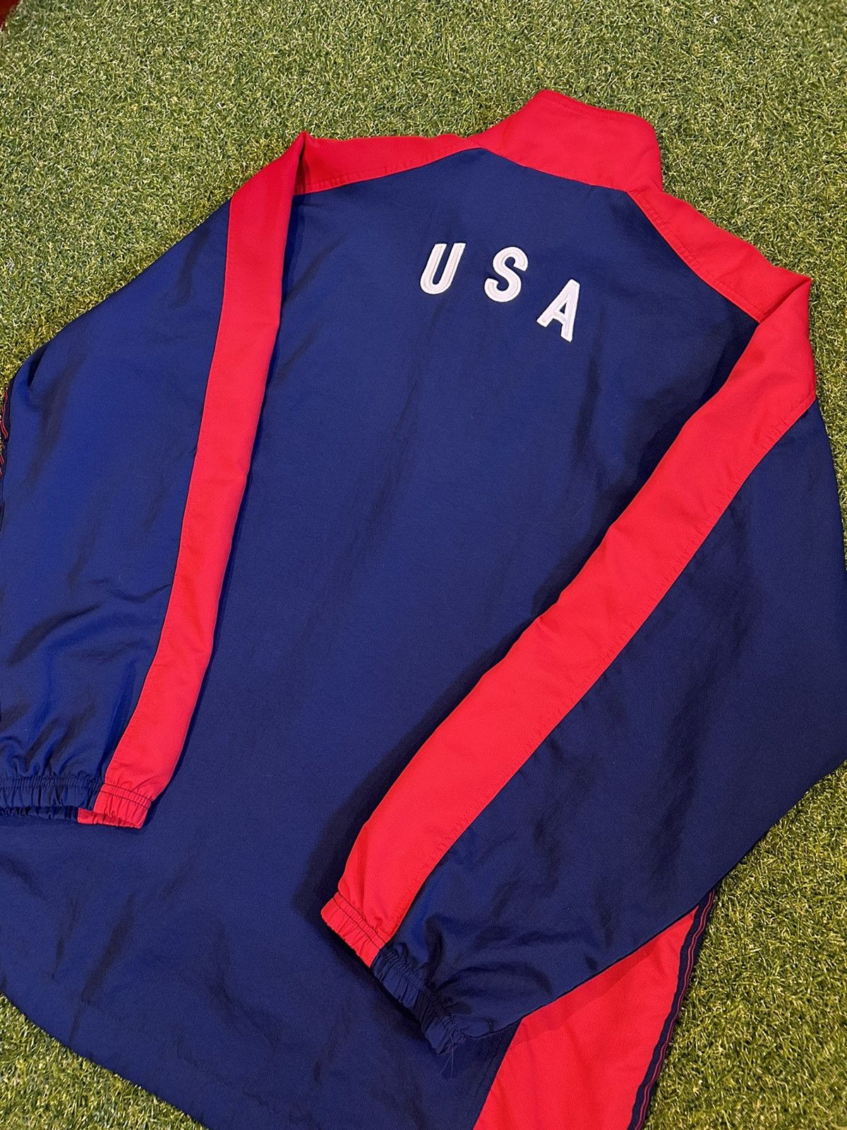 Nike 96/98 USMNT Light Training Jacket Size US L / EU 52-54 / 3 - 4 Thumbnail