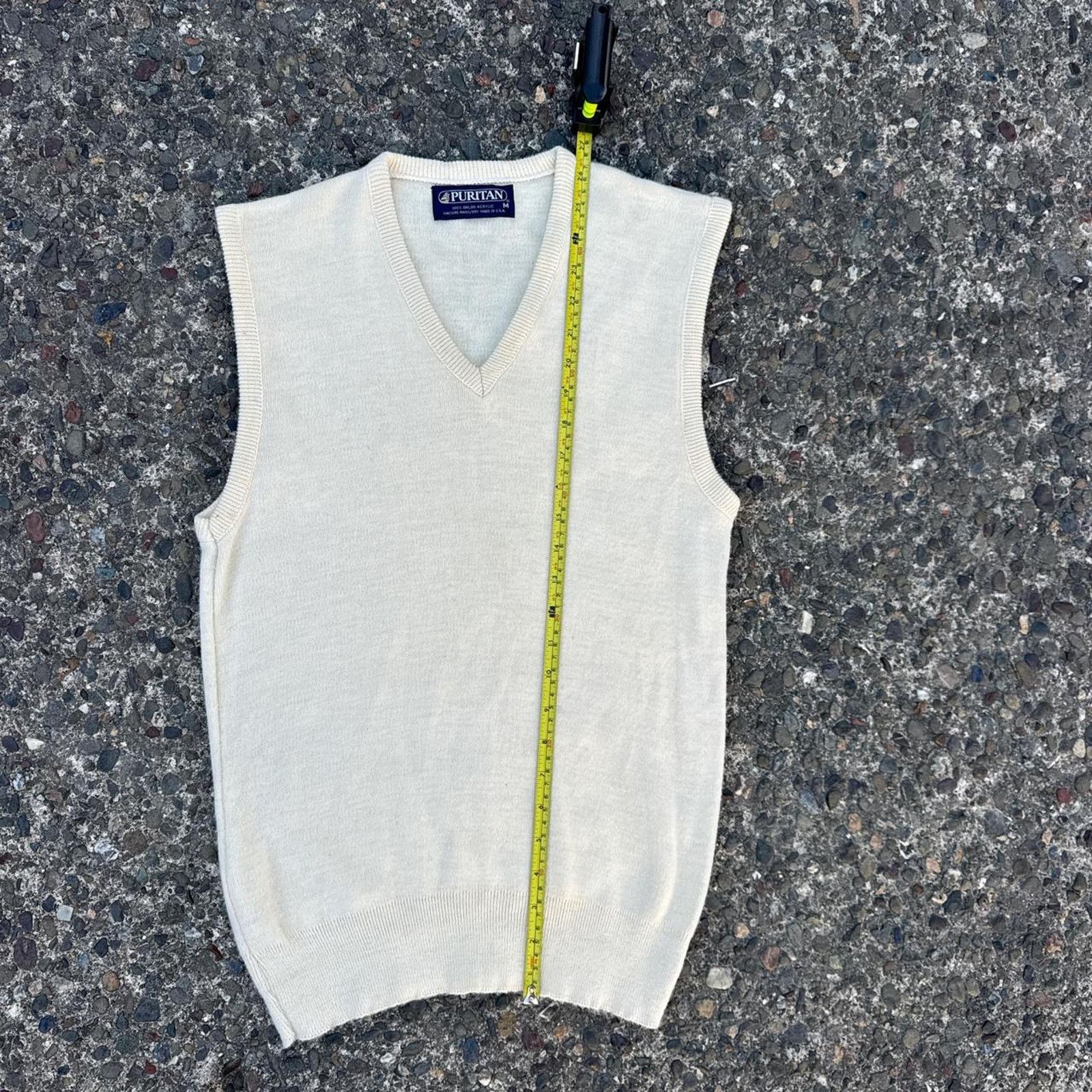 Puritan Vintage Puritan Acrylic Sweater Vest – Size Medium Size US M / EU 48-50 / 2 - 6 Thumbnail