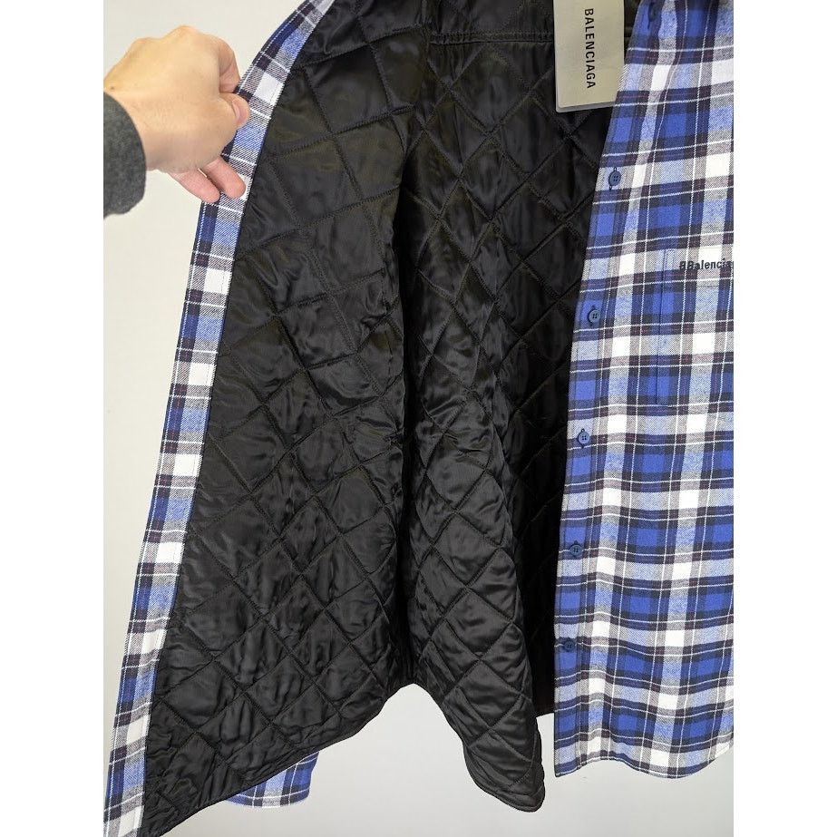 Balenciaga o1rshd1 Dress Shirt in Multicolor Size US S / EU 44-46 / 1 - 11 Thumbnail