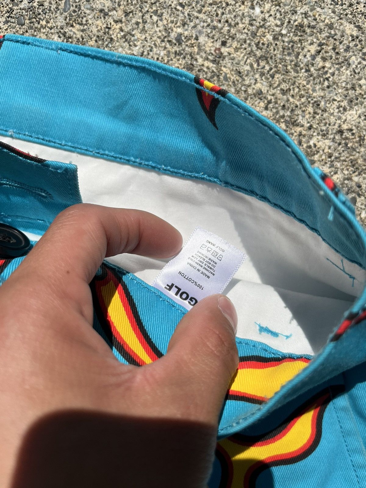 Golf Wang Flog Gnaw Flame Pants Size US 32 / EU 48 - 3 Thumbnail
