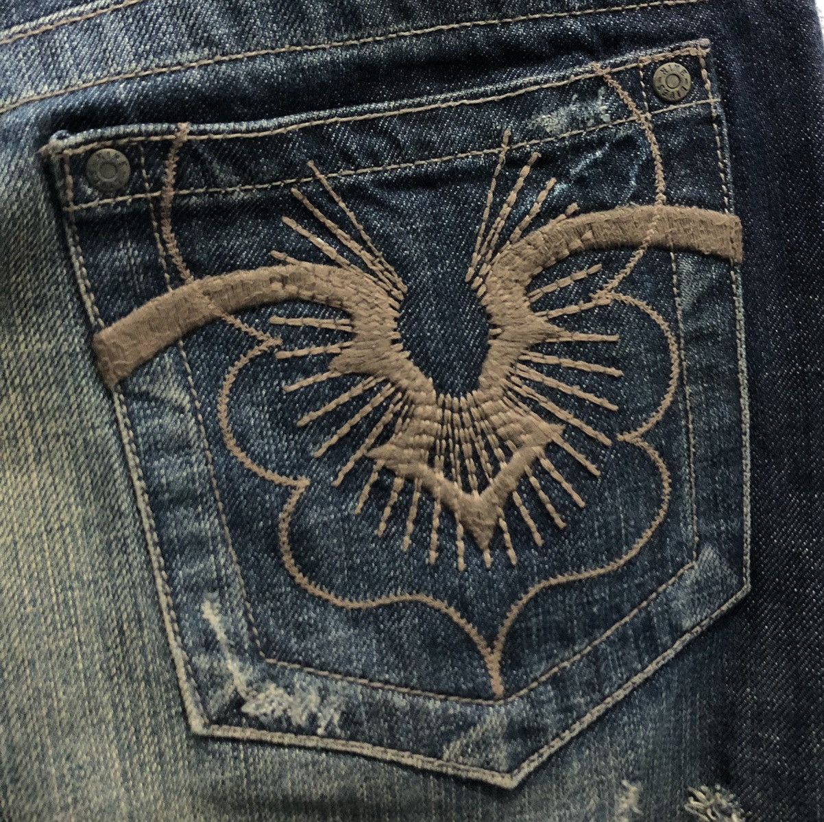 Nine Lives Vintage Nine Lives Denim Pants Size US 34 / EU 50 - 9 Thumbnail