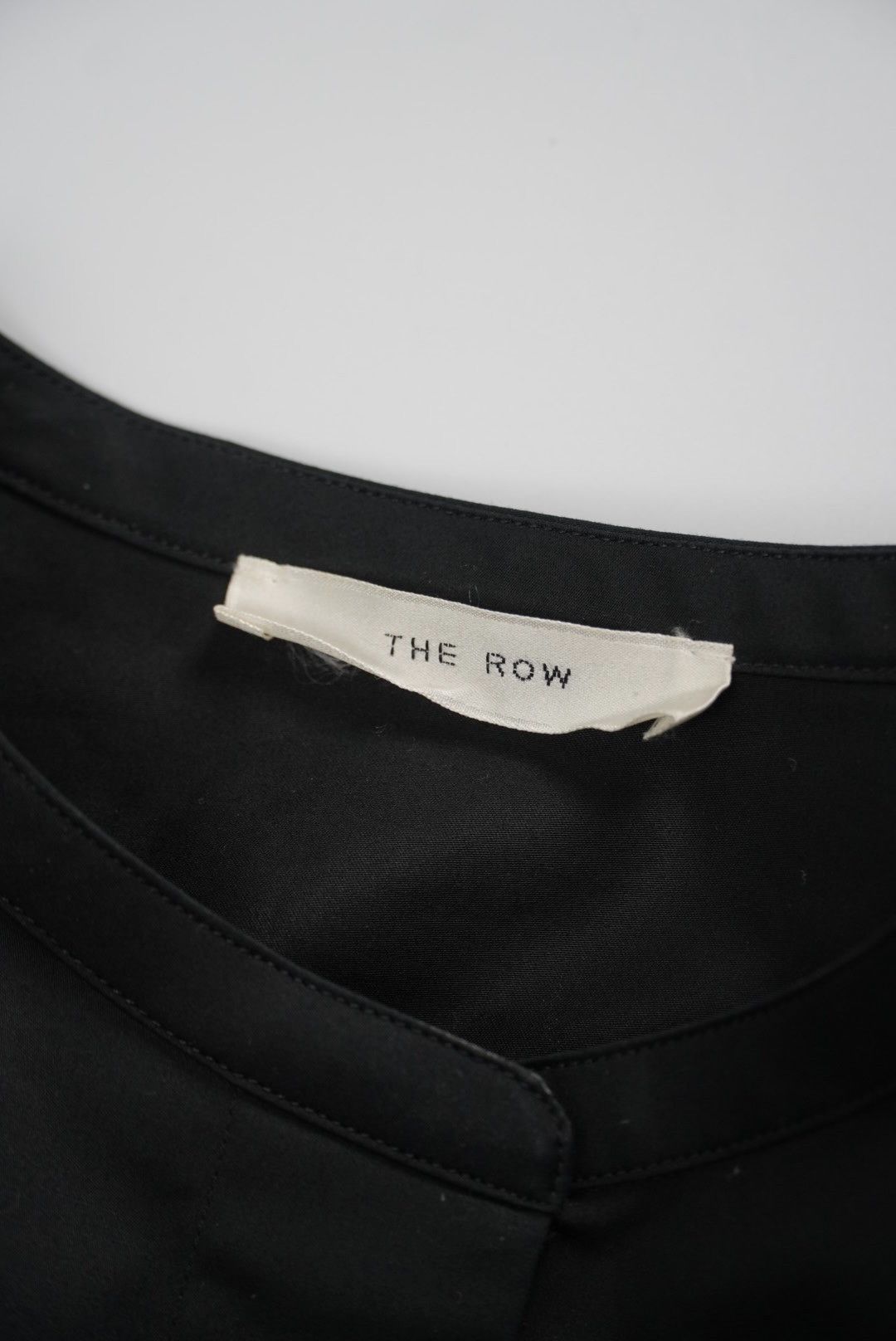 The Row The Row Collarless Black Short Sleeve Polo Size US S / EU 44-46 / 1 - 7 Thumbnail