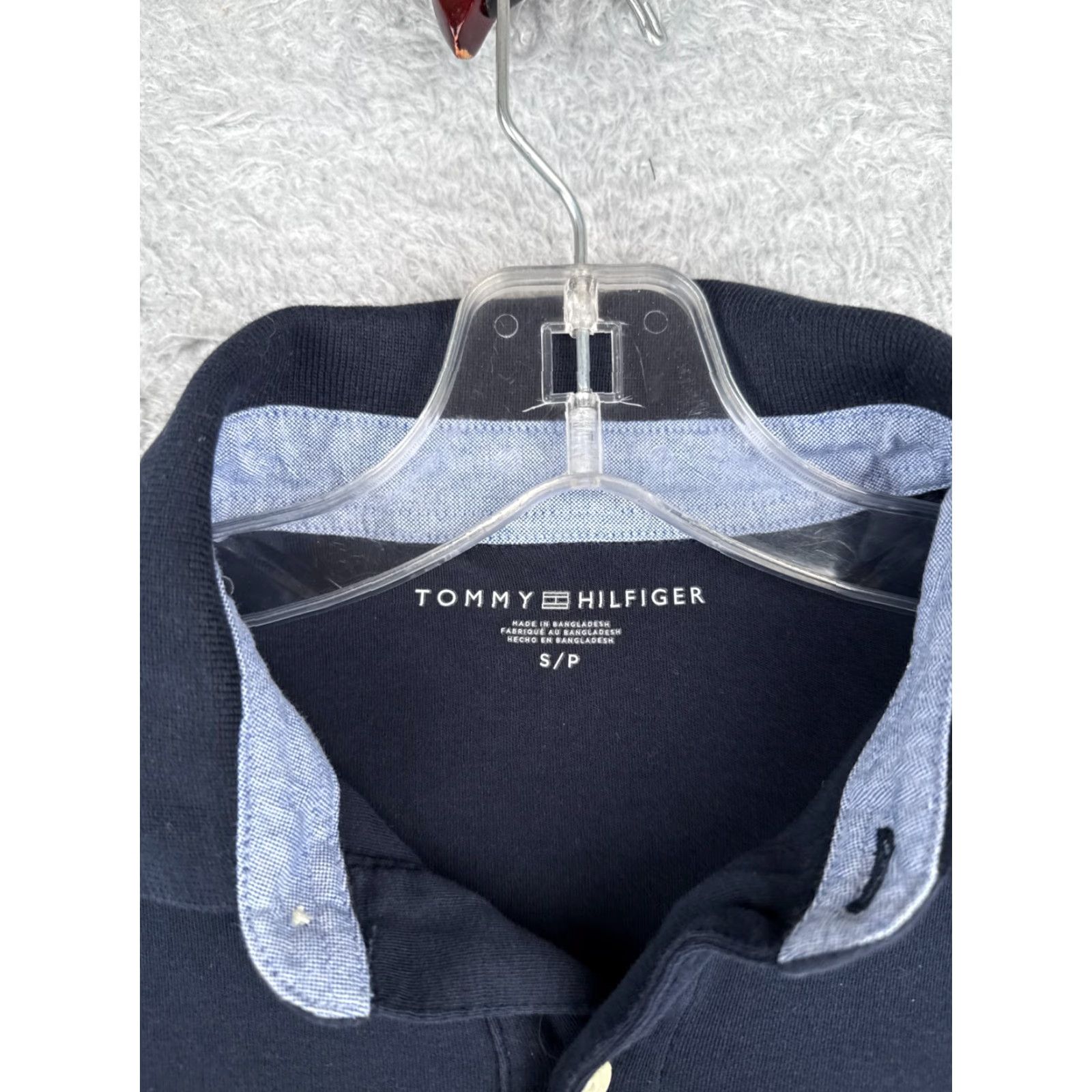 Tommy Hilfiger Tommy Hilfiger Polo Shirt Men Small Blue Slim Fit Casual 90s Size US S / EU 44-46 / 1 - 7 Thumbnail