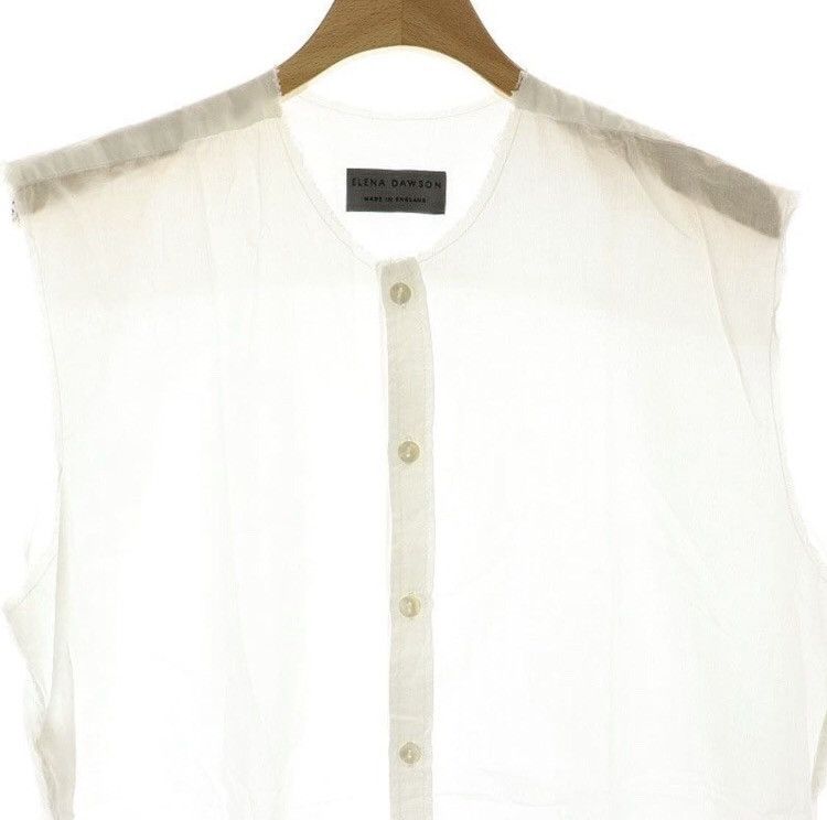 Elena Dawson Elena Dawson raw cut off sleeveless shirt Size US M / EU 48-50 / 2 - 3 Thumbnail