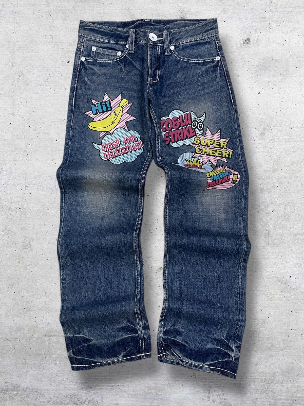 Hysteric Glamour VINTAGE CO & LU RARE JAPAN DESIGNER SPECIAL EDITION DENIM Size US 29 - 1 Thumbnail