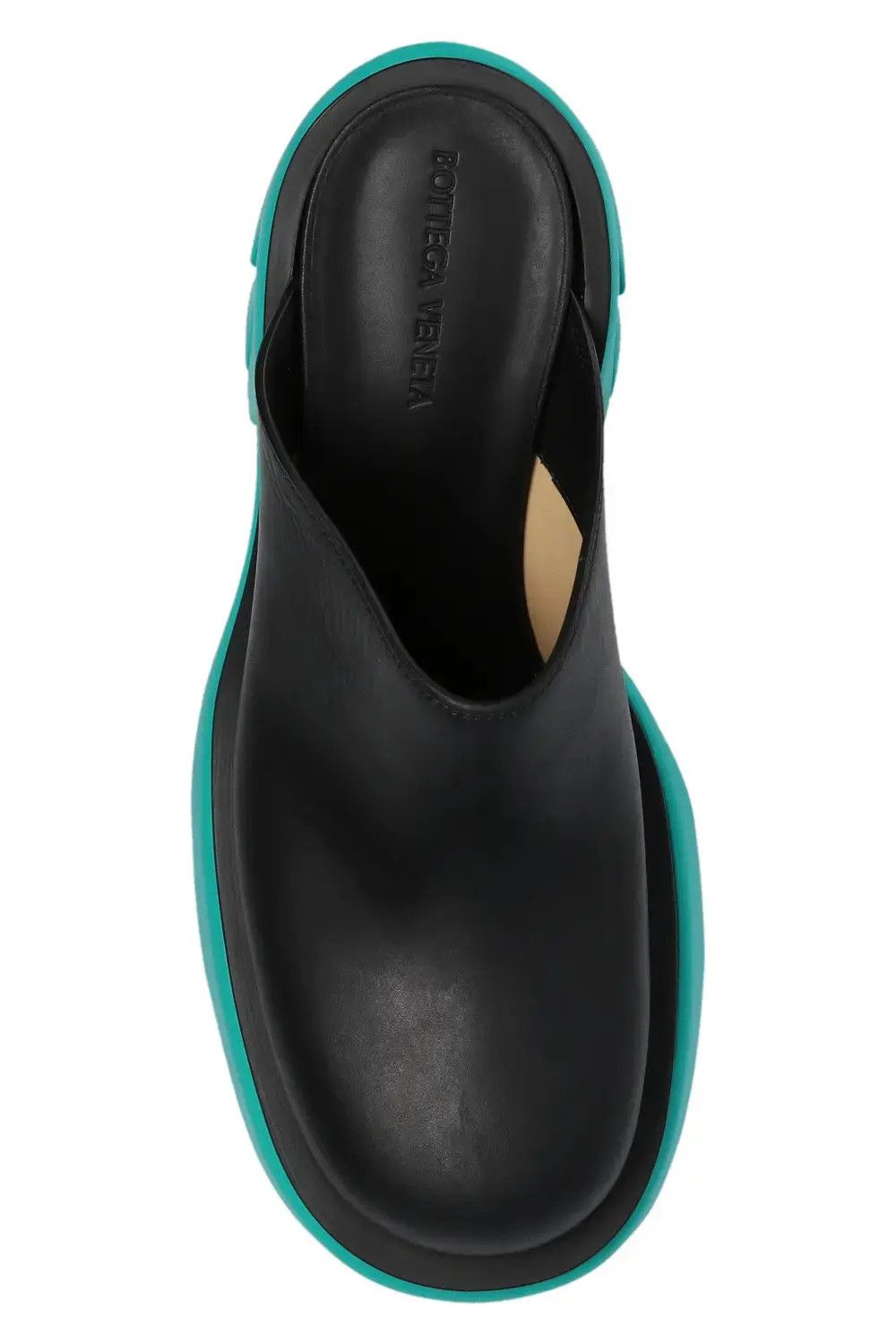 Bottega Veneta o1bcso1str0924 Flash in Black/Sky Blue Size US 5 / IT 35 - 4 Thumbnail