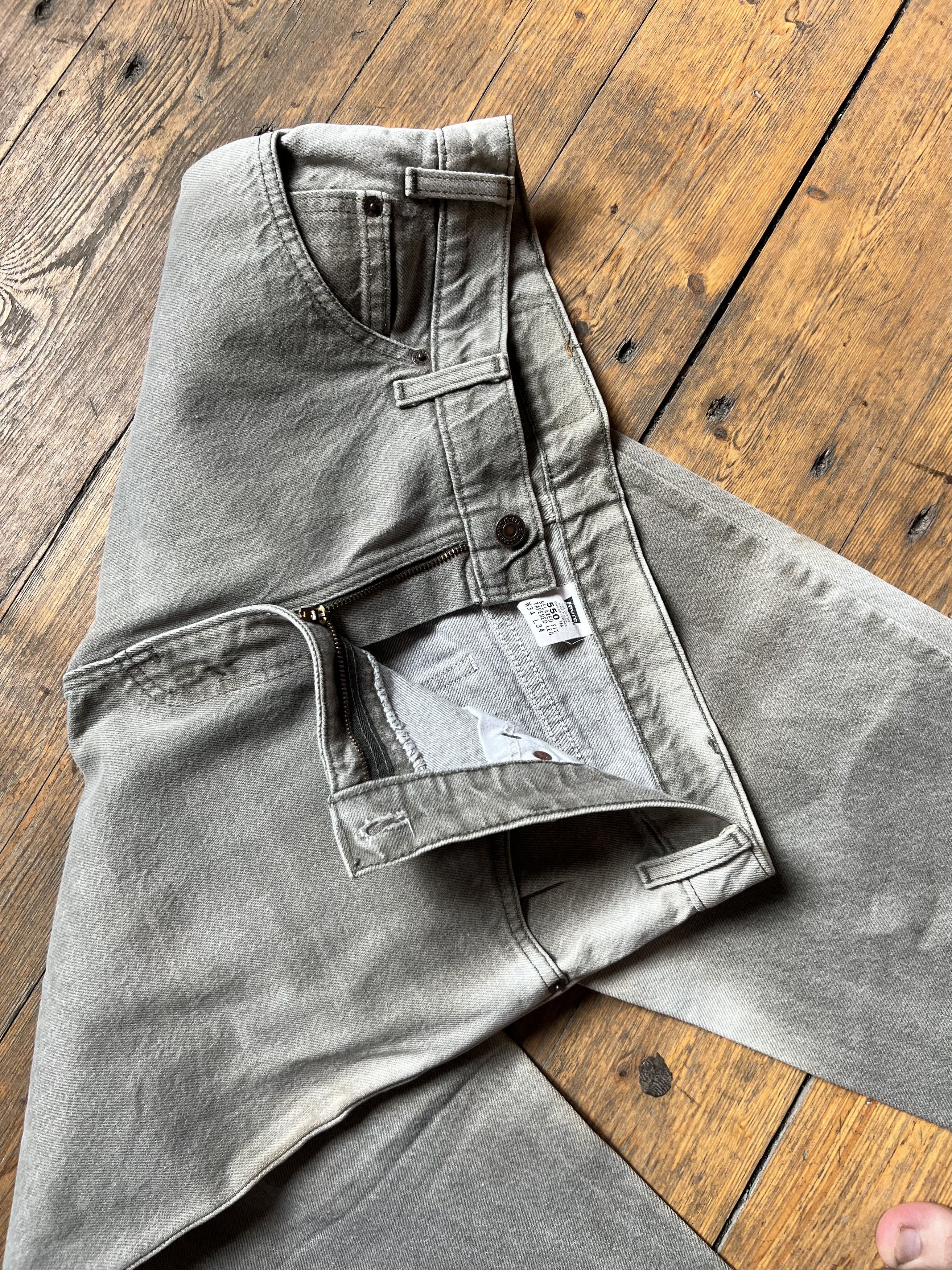 Denime × Unsound Rags Levi's 550 Vintage Sun Fade Bleached USA Jeans Pants Size US 34 / EU 50 - 8 Thumbnail