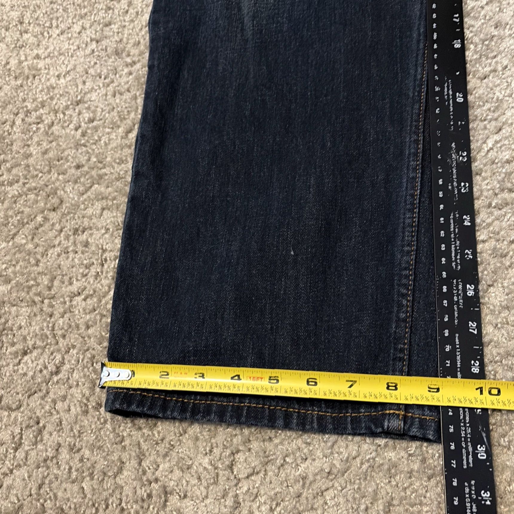 Chaps Chaps Ralph Lauren Jeans Dark Wash Relaxed Fit 38x30 Denim Men Blue Size US 38 / EU 54 - 7 Thumbnail