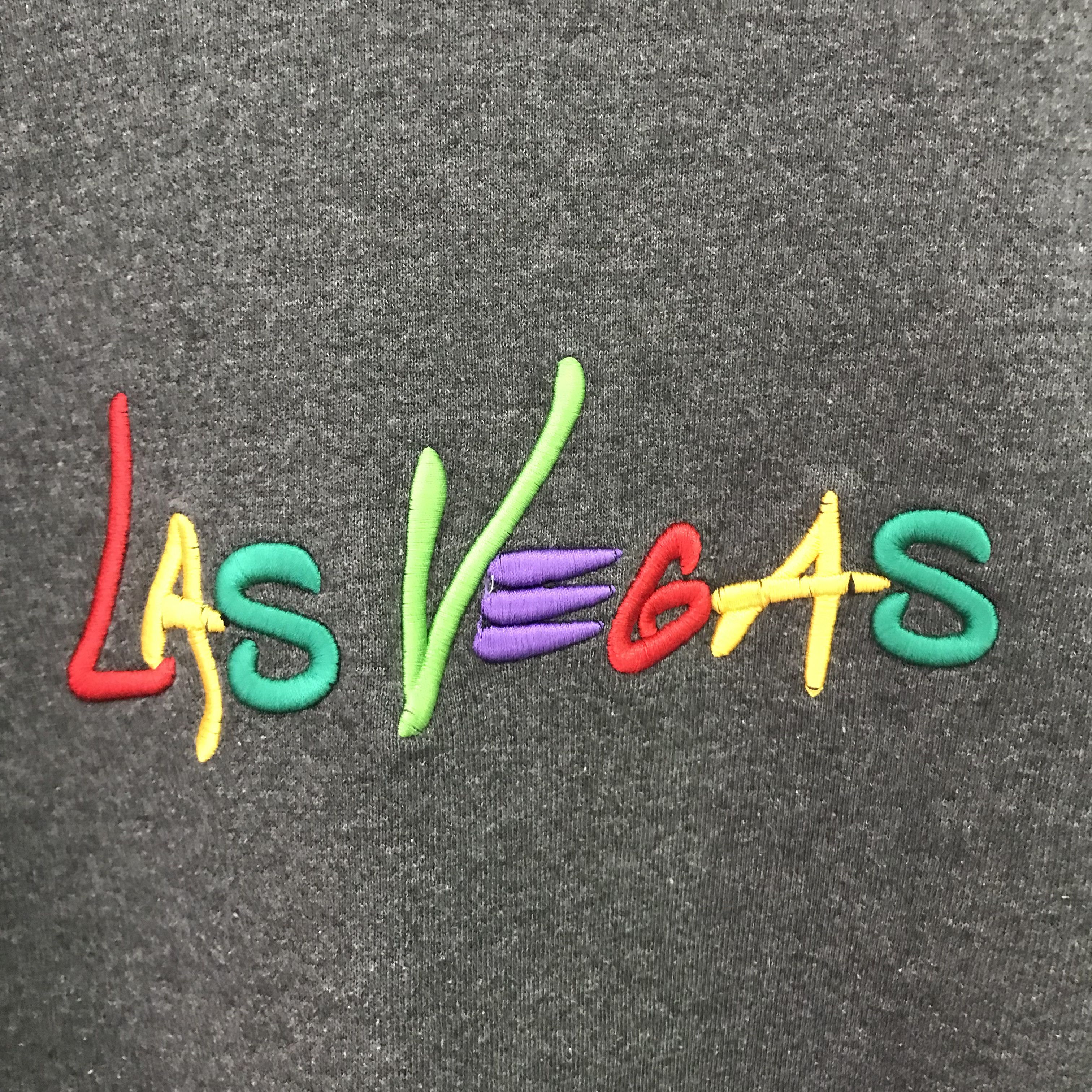 Vintage Vintage Las Vegas Grey Sweatshirt - 389 Size US L / EU 52-54 / 3 - 7 Thumbnail
