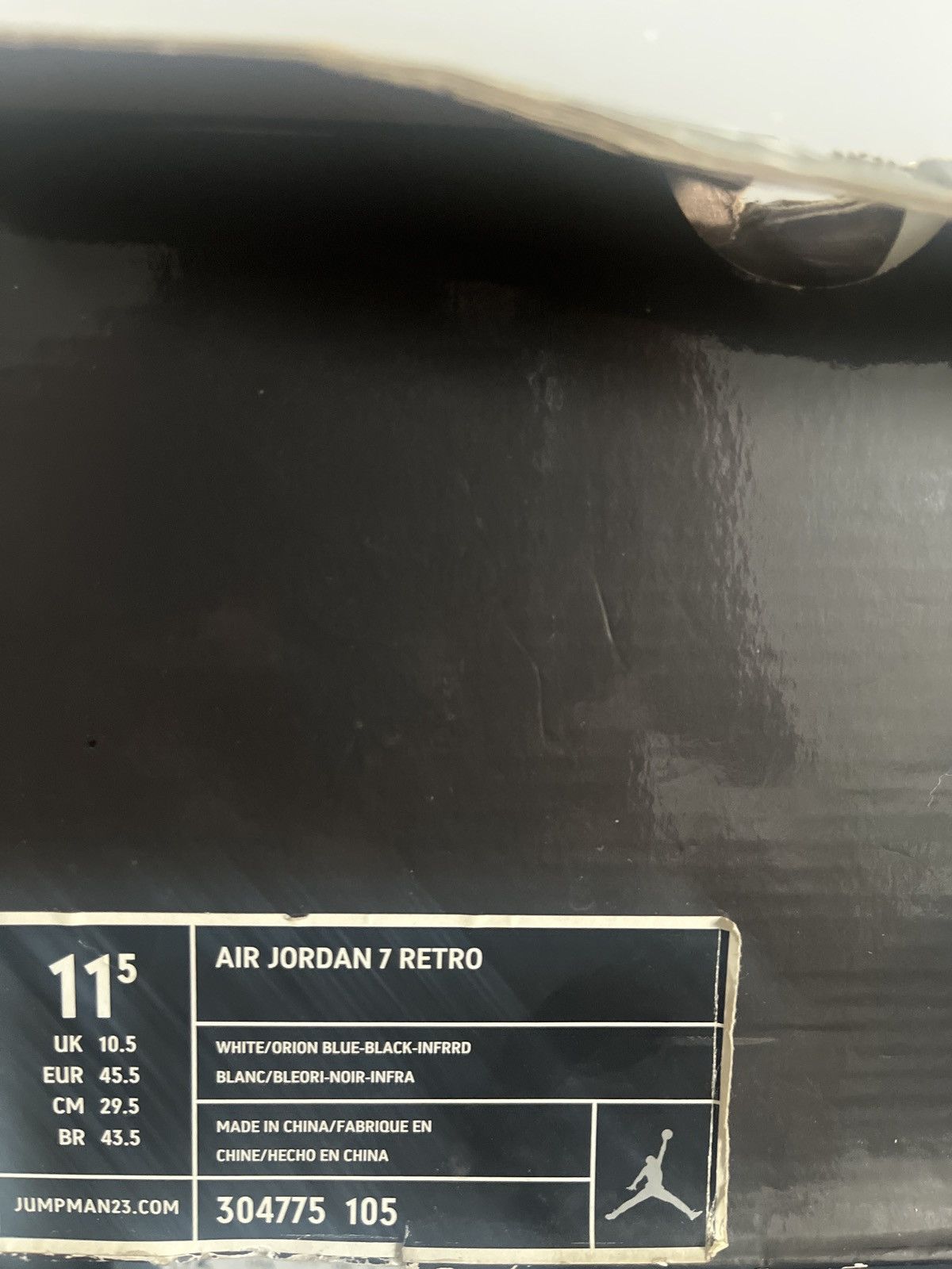 Jordan Brand Orions Retro Air Jordan 7 Size US 11.5 / EU 44-45 - 12 Thumbnail