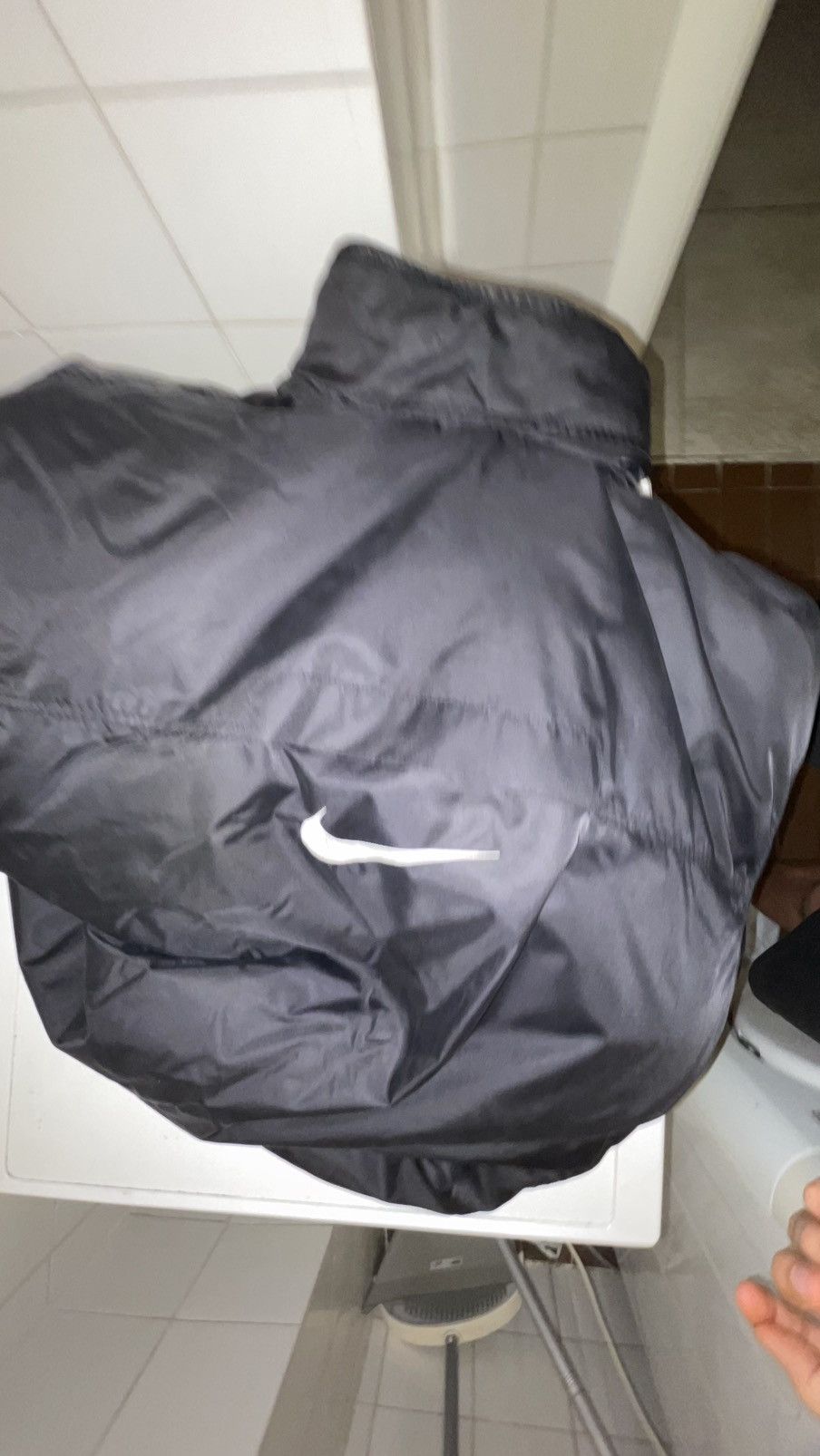 Nike Nike Vintage Black Jacket XL – Retro Windbreaker Puffer Size US XL / EU 56 / 4 - 6 Thumbnail