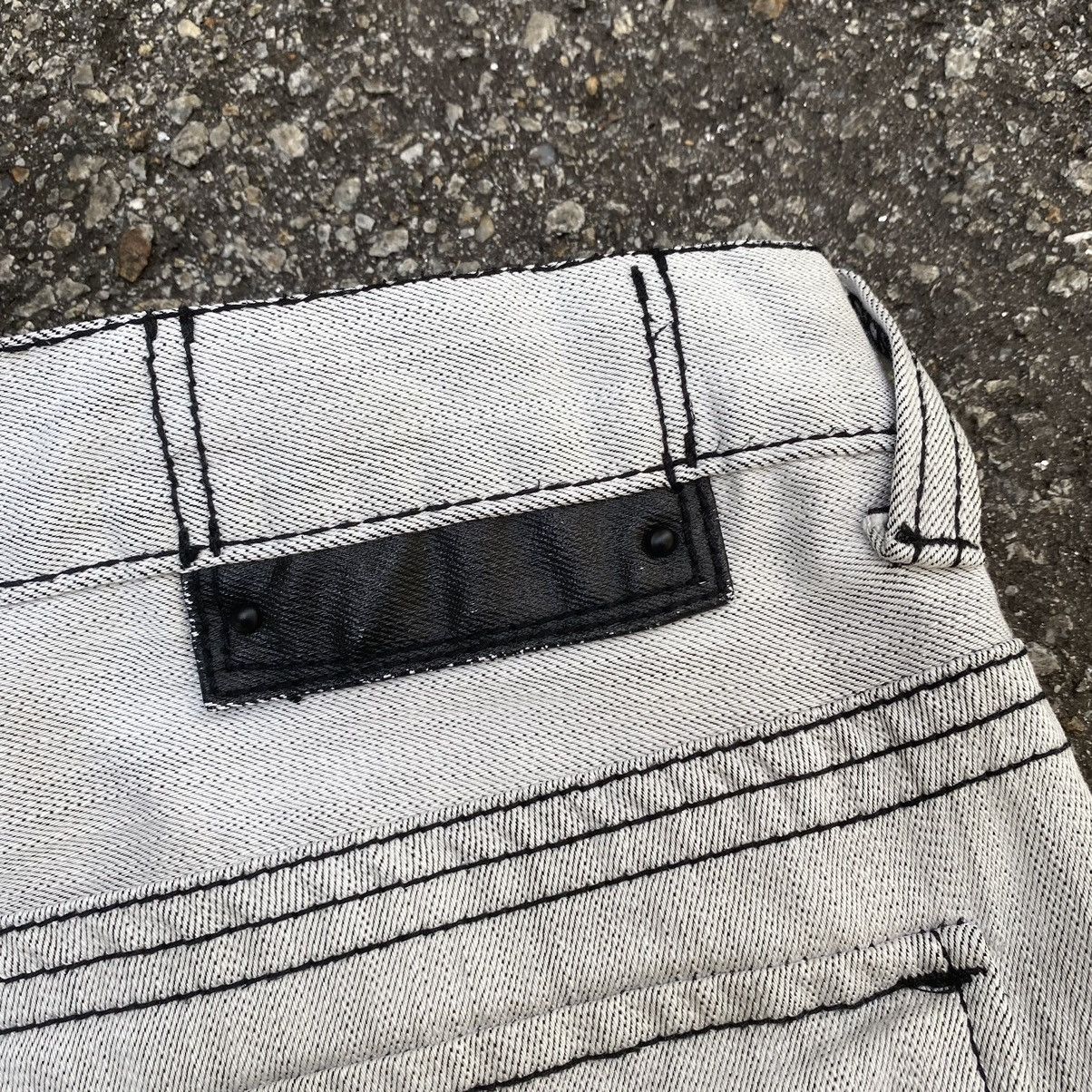 Guess Flare Jeans G By Guess Low Boot Cut Distressed Denim Size US 33 - 13 Thumbnail
