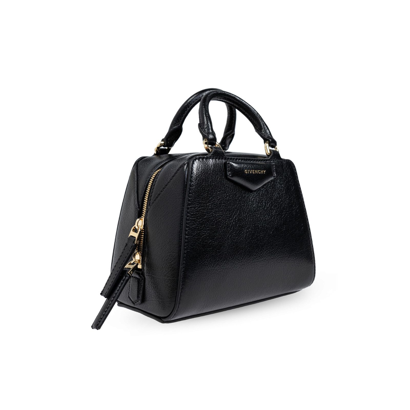 Givenchy GIVENCHY Nano Antigona Cube Black Leather Shoulder Bag New A Size ONE SIZE - 3 Thumbnail