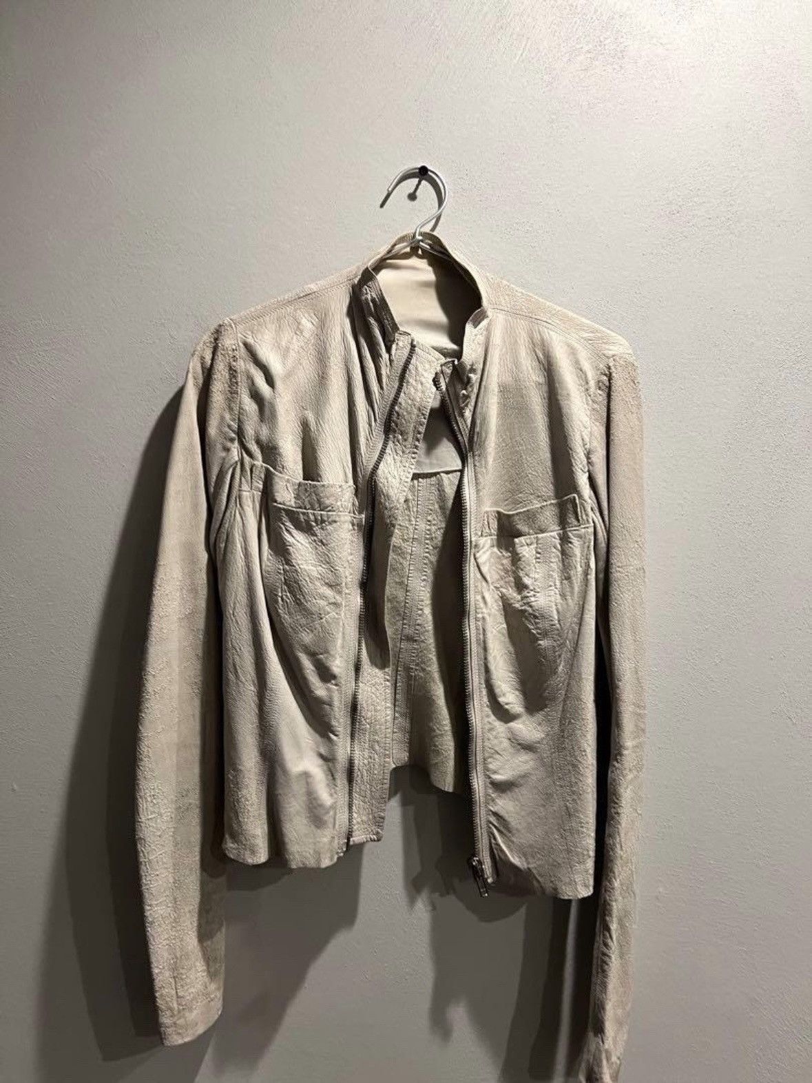 Rick Owens Rick Owen’s olmar n mirta leather jacket Size US S / EU 44-46 / 1 - 6 Thumbnail