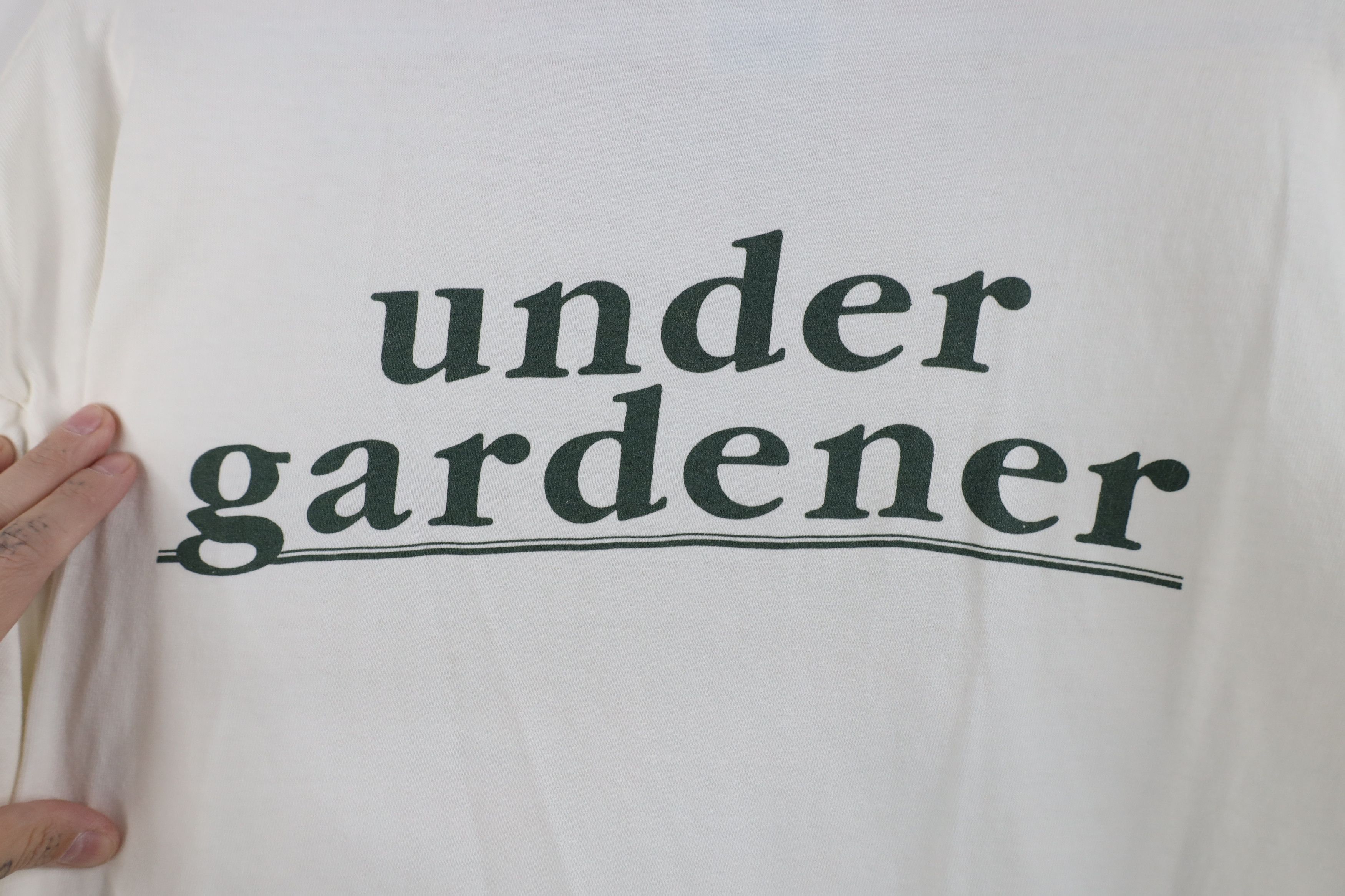 Vintage Vintage 90s Streetwear Spell Under Gardener Nature T-Shirt Size US XL / EU 56 / 4 - 9 Thumbnail