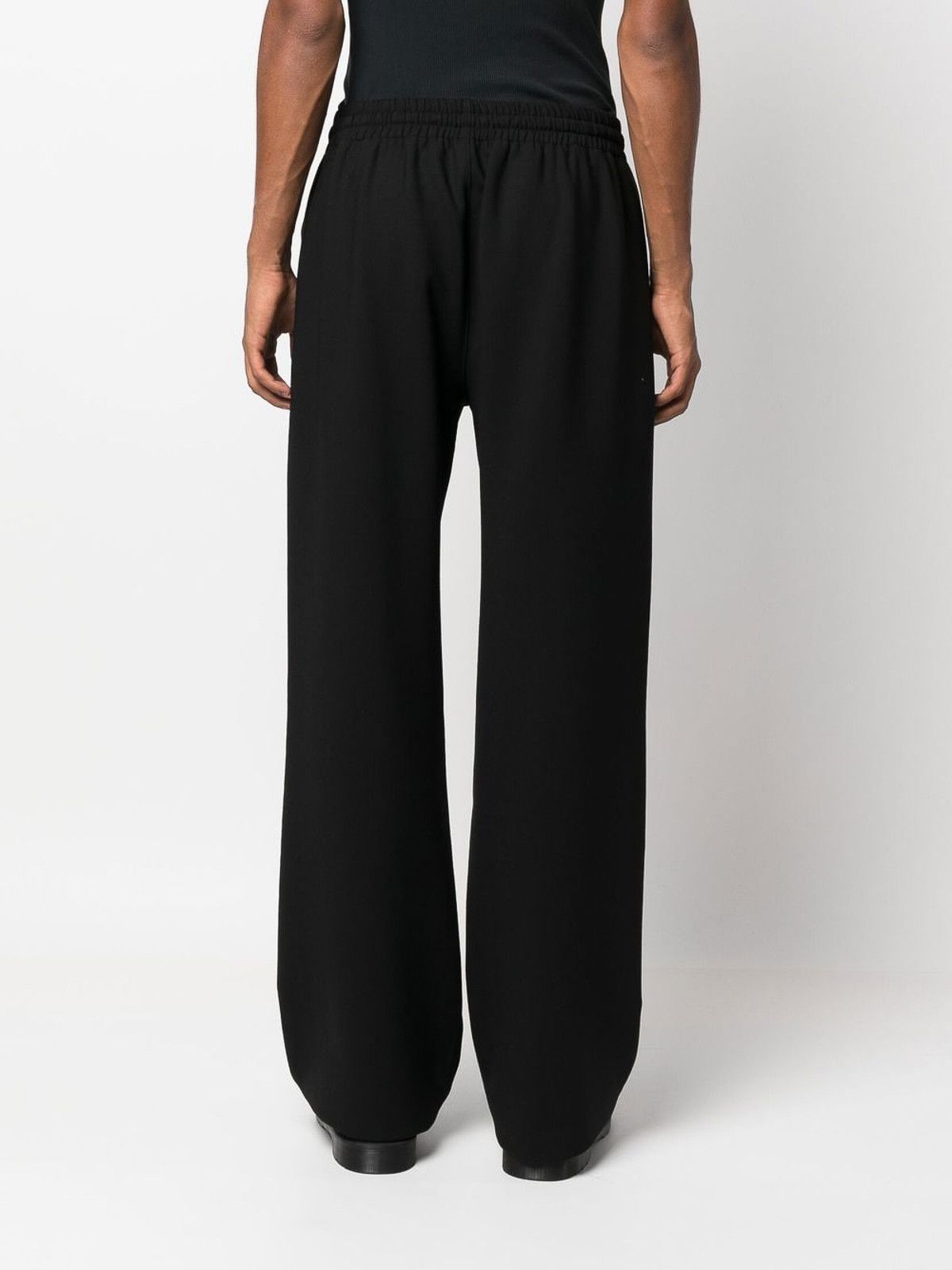 Off-White o1gr1nt1124 Quote Wool Skate Trackpant in Black Size US 34 / EU 50 - 3 Thumbnail