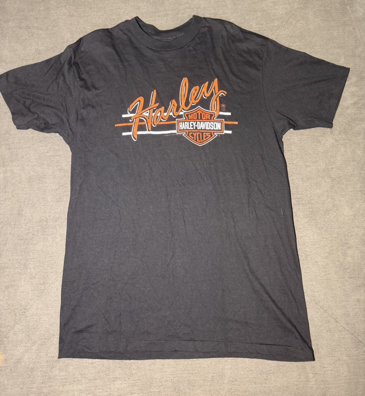 Harley Davidson Vintage Harley Davidson T Shirt Size US XL / EU 56 / 4 - 1 Thumbnail