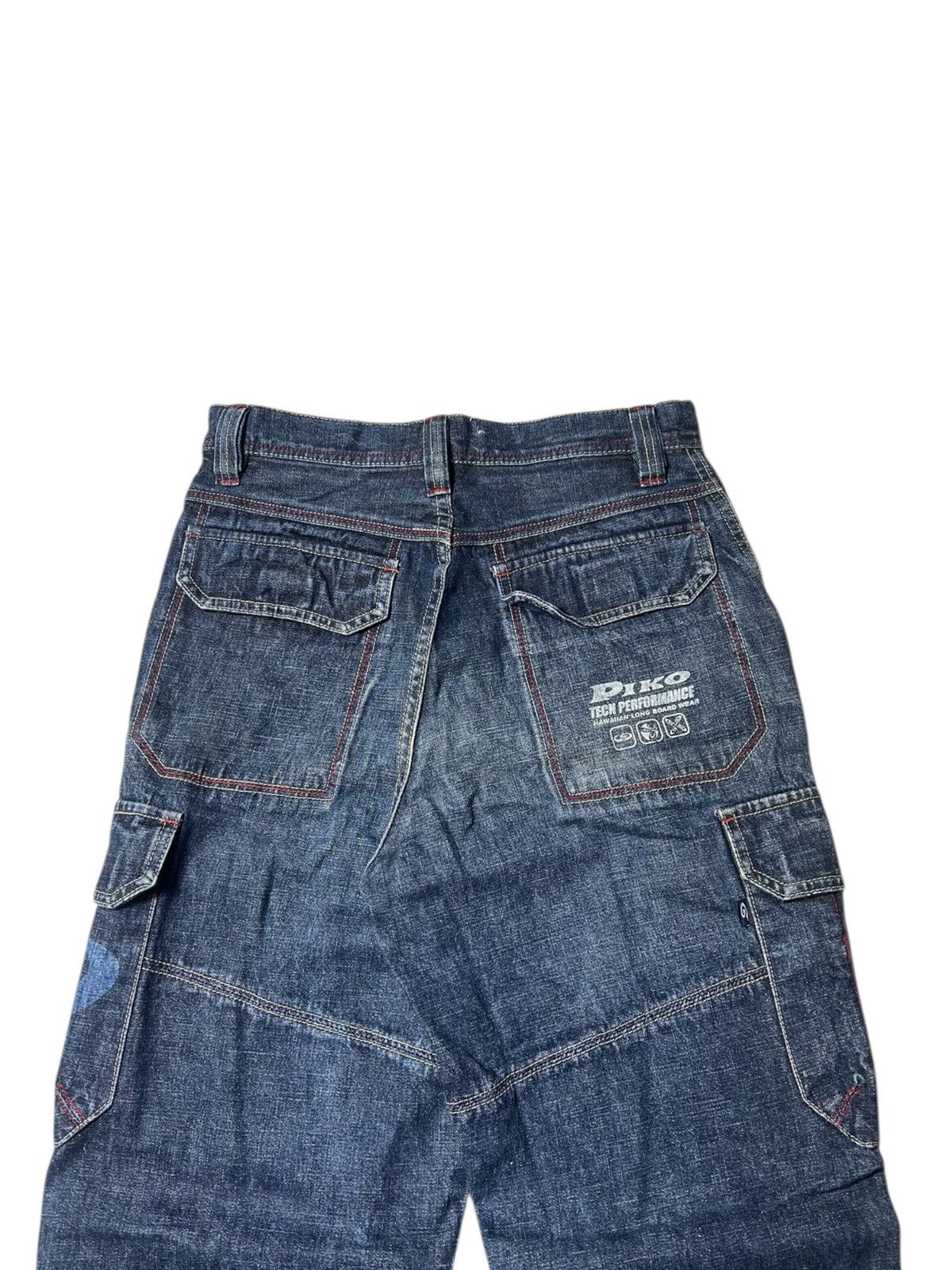 Vintage Iconic Piko Y2K Cargo Baggy Pants Size US 29 - 15 Thumbnail