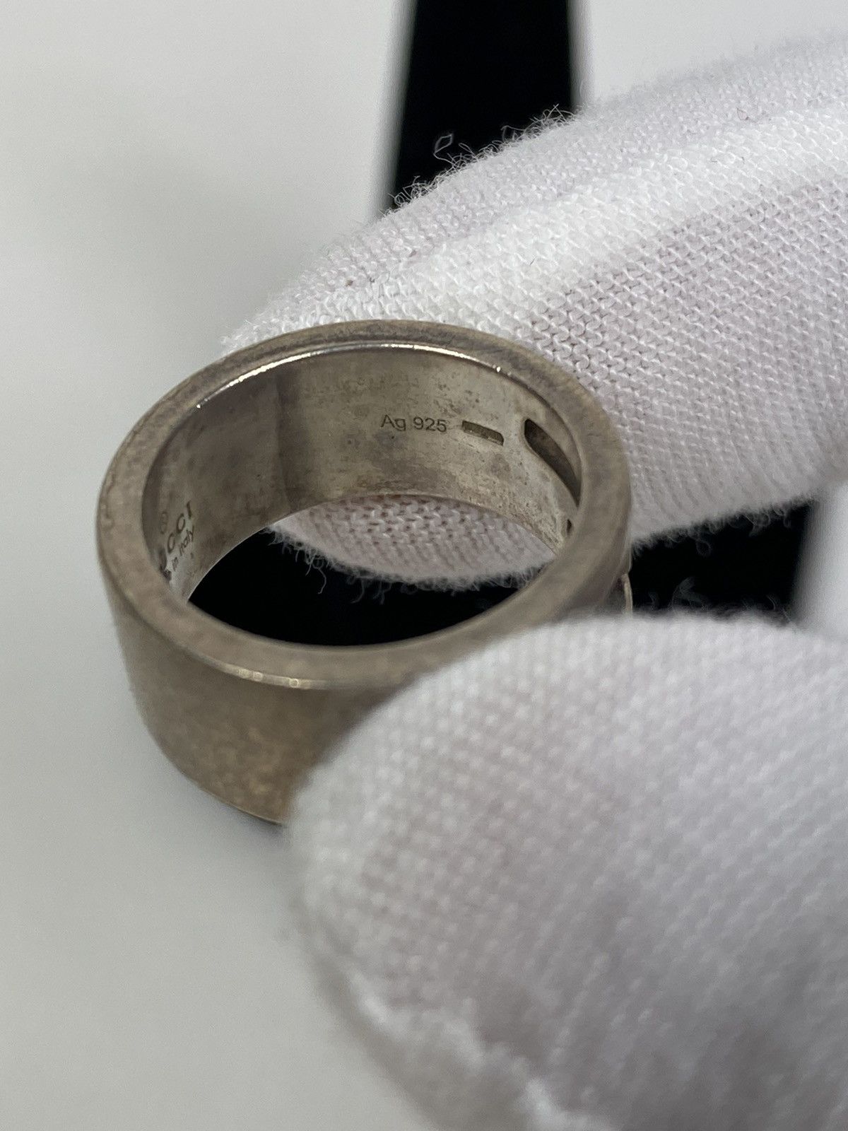 Gucci Gucci .925 Silver G Ring Size IT 9 Size ONE SIZE - 6 Thumbnail