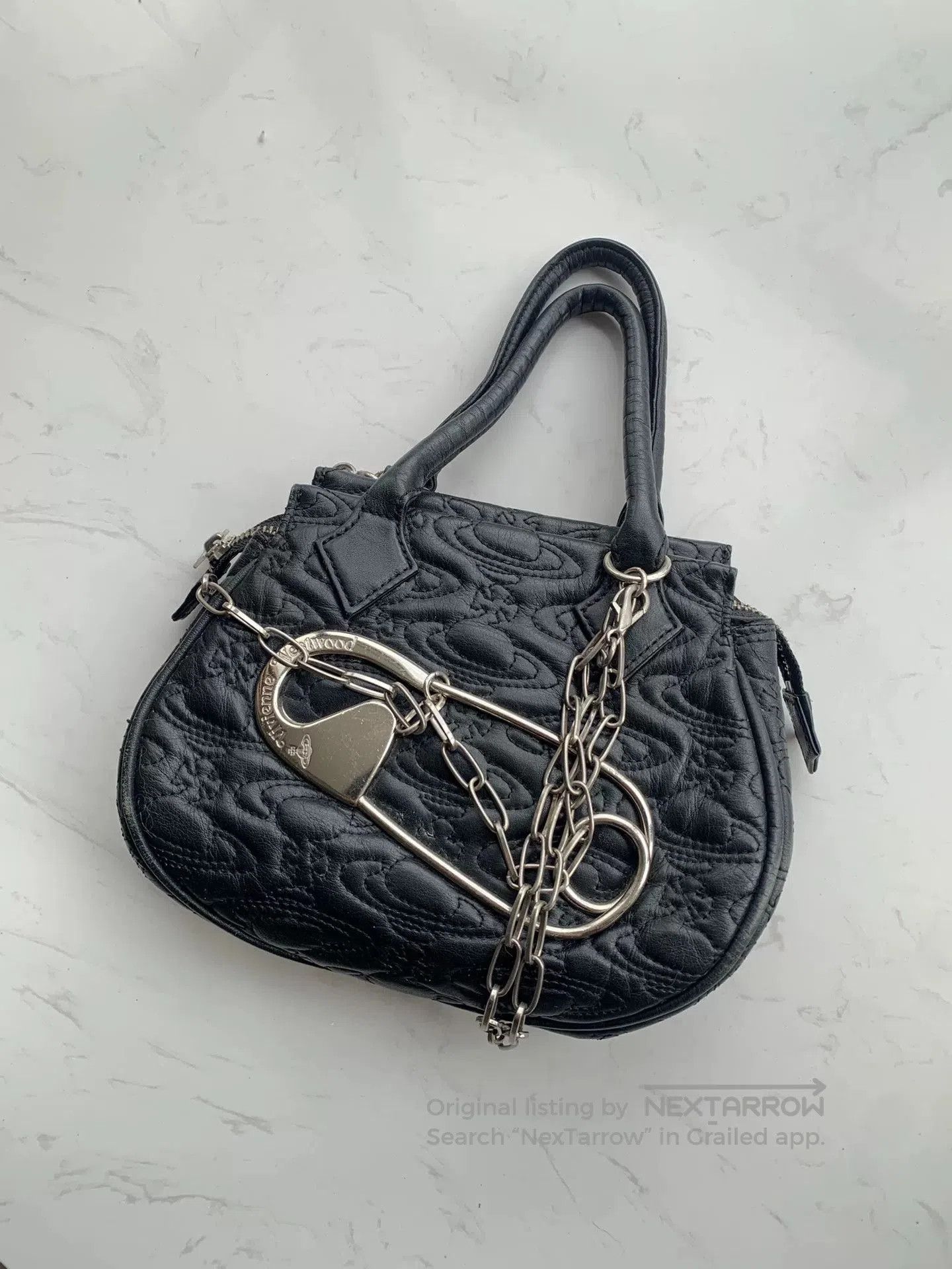 Vivienne Westwood Vivienne Westwood Vintage Pin Embossed Handbag. Size ONE SIZE - 1 Thumbnail