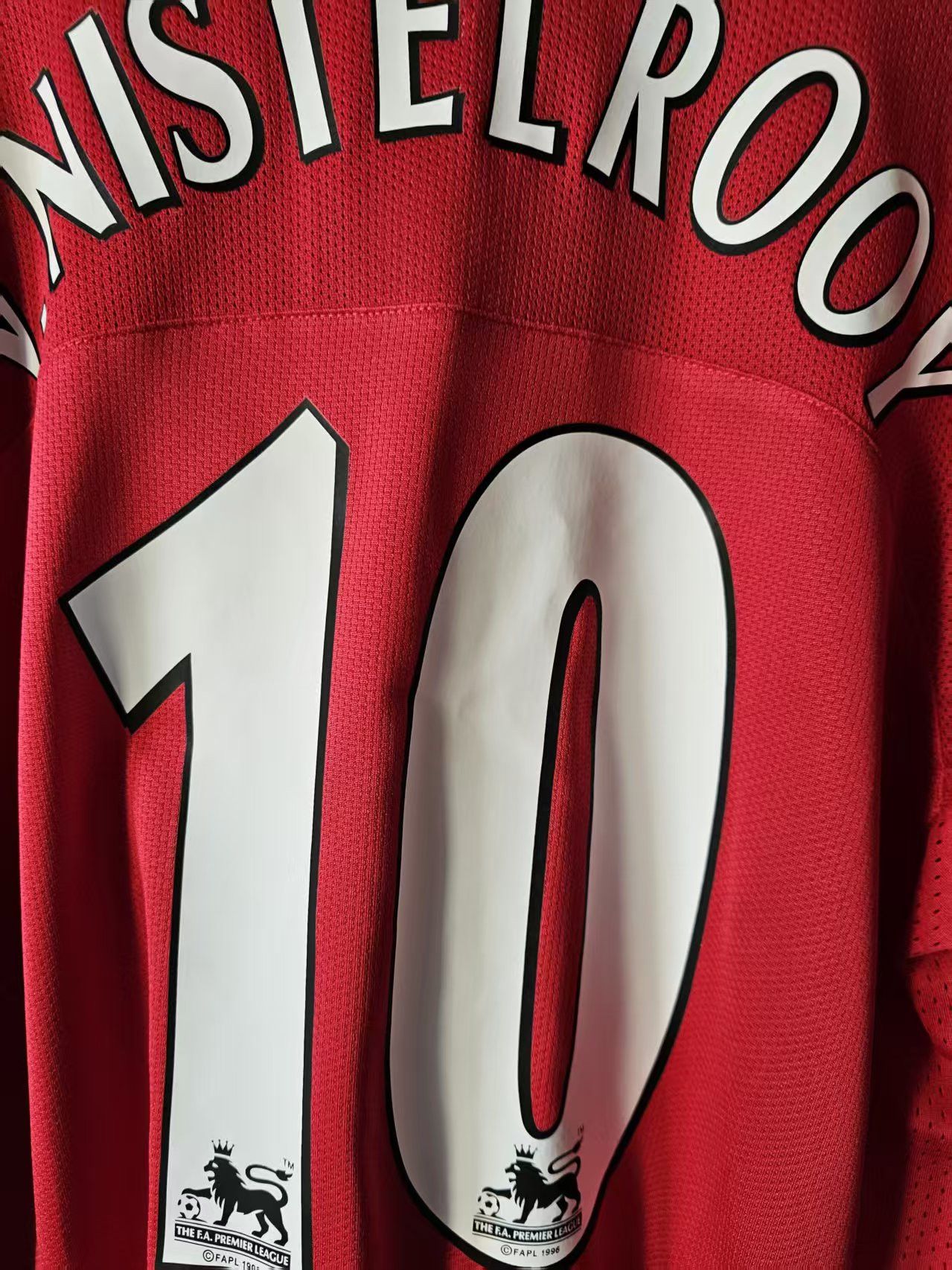 2004 2006 Manchester United 10 van Nistelrooy Jersey