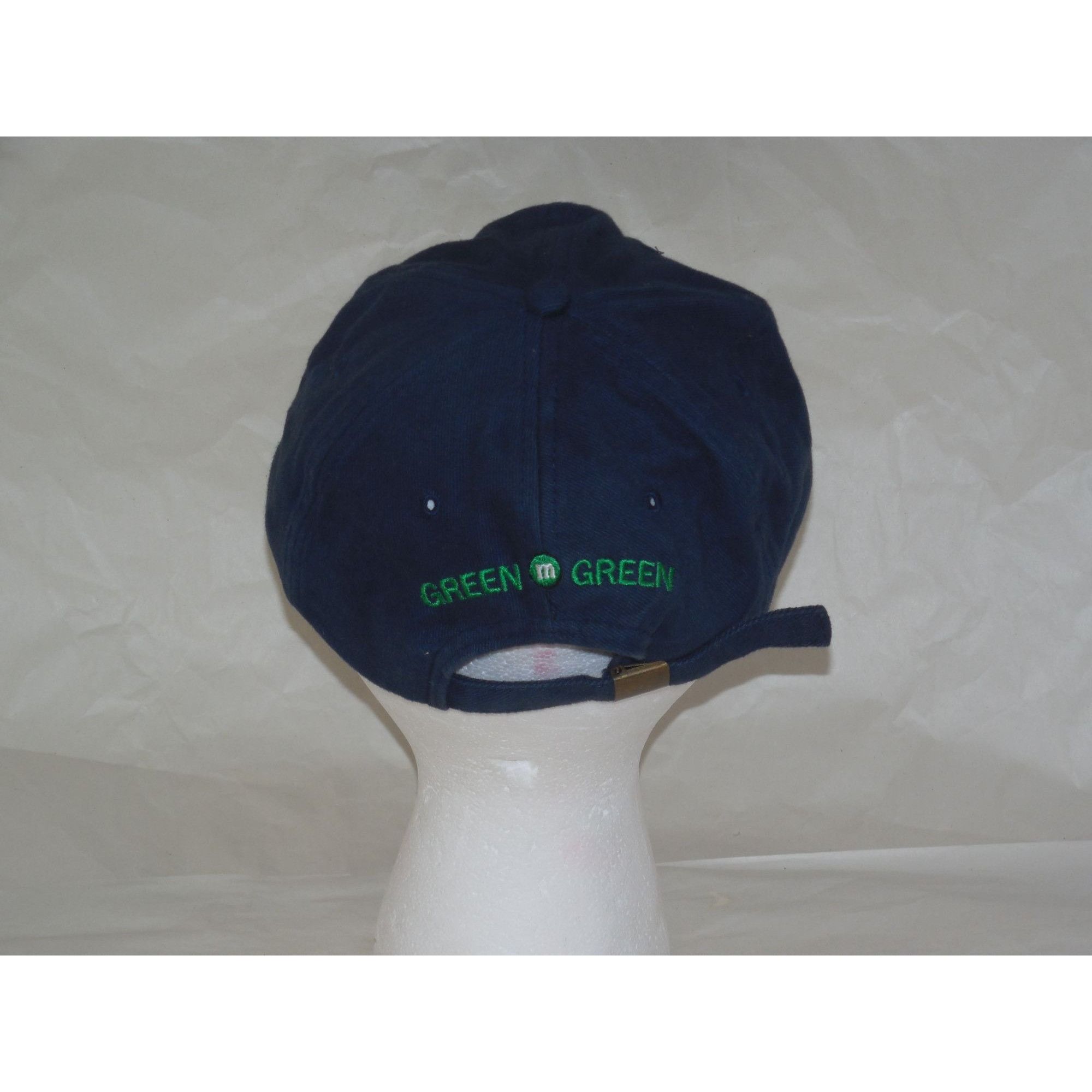 Vintage Vintage M&M Mars Hat Sportcap Adjustable Strap Green Candy A Size ONE SIZE - 3 Thumbnail