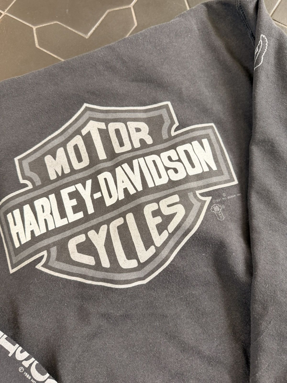 Harley Davidson Rare 80s Harley Davidson Zip-Up Size US M / EU 48-50 / 2 - 5 Thumbnail