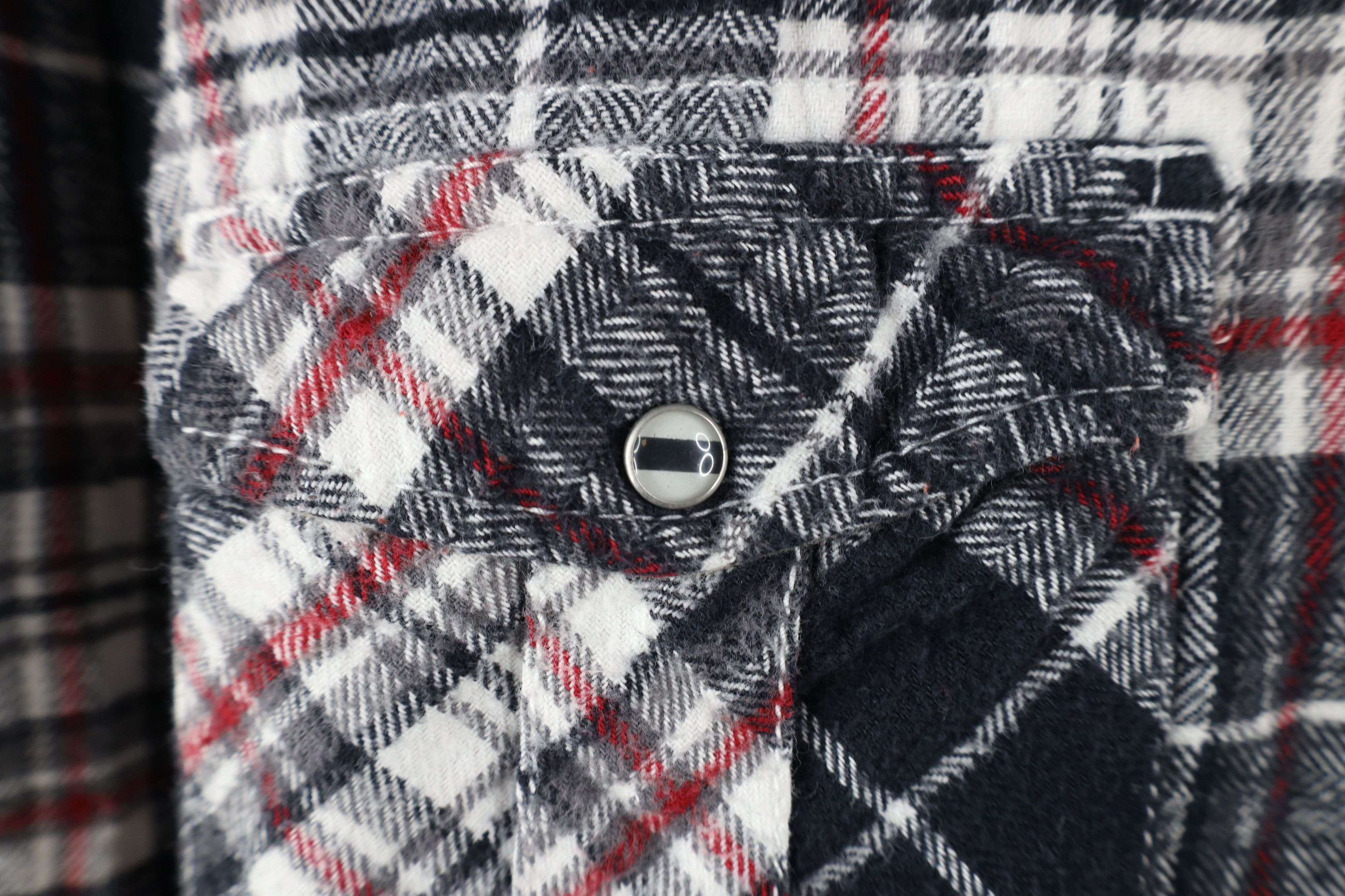 Nautica × Vintage Vintage 90s Nautica CPO Naval Flannel Button Shirt Plaid Size US XL / EU 56 / 4 - 5 Thumbnail