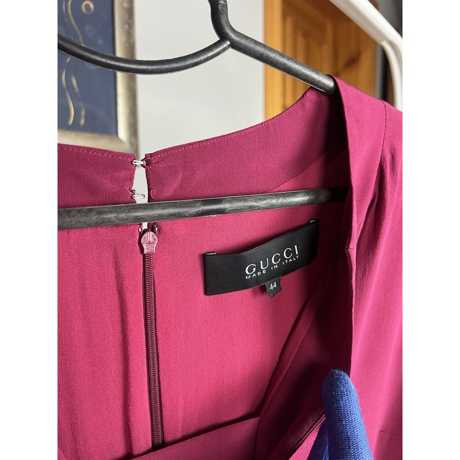 Gucci Gucci CREPE DE CHINE Silk Longsleeve Dress Size 44 Size M / US 6-8 / IT 42-44 - 6 Thumbnail