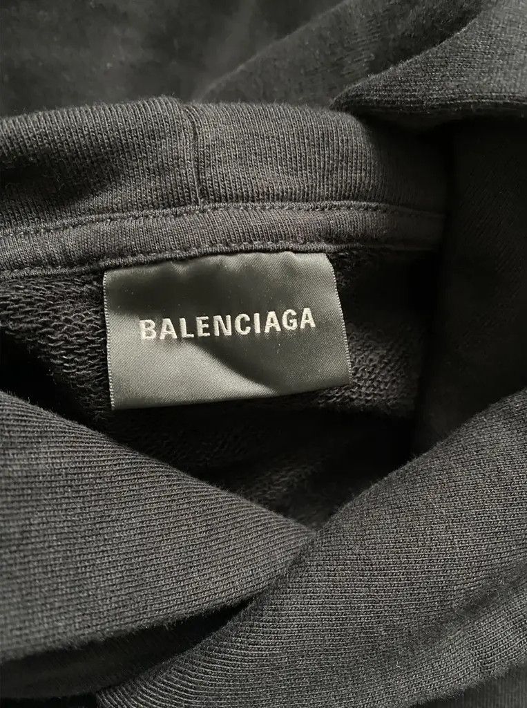 Balenciaga Balenciaga hoodie mirror logo Size US XL / EU 56 / 4 - 3 Thumbnail