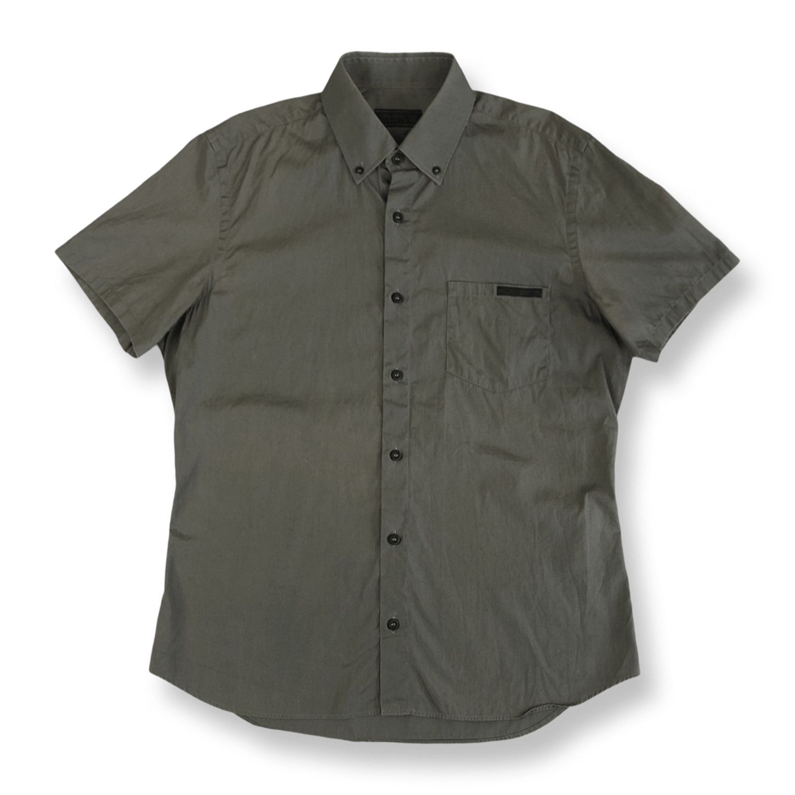 Prada 2012 Prada Shirt Green Short Summer Size US M / EU 48-50 / 2 - 1 Thumbnail