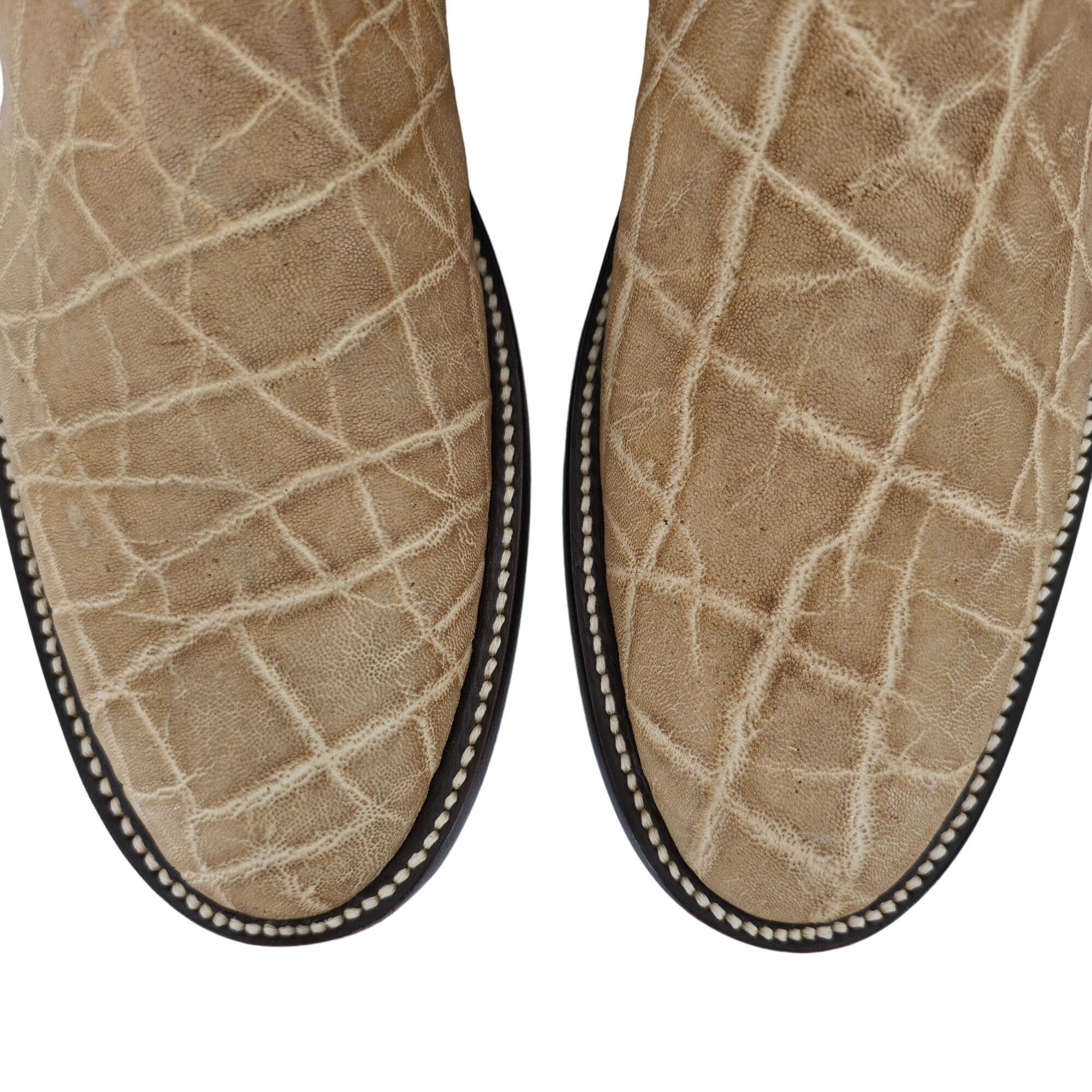Other NEW Custom Exotic Elephant Mens 12 Brown Cowboy Western Boot Size US 12 / EU 45 - 14 Thumbnail