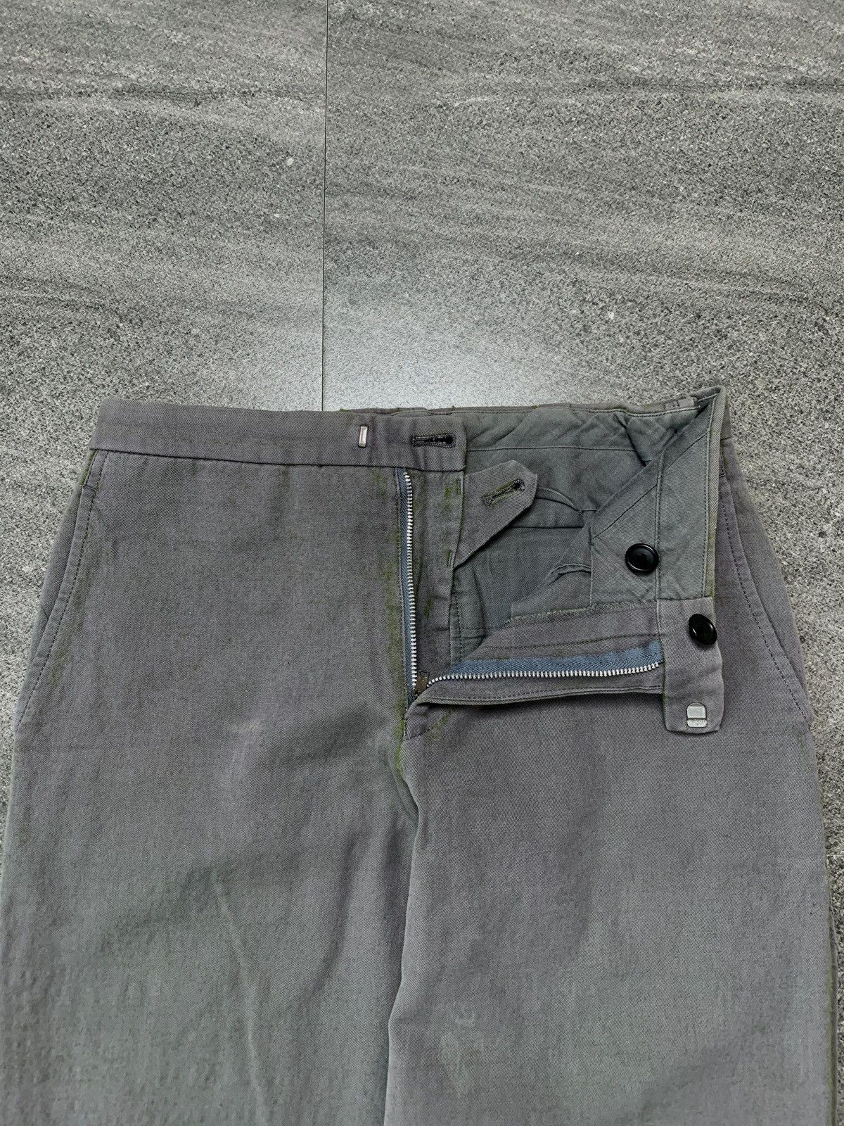 Comme des Garcons Homme Plus FREE TAX! 90s Algae Effect Trousers - 29” Size US 29 - 4 Thumbnail