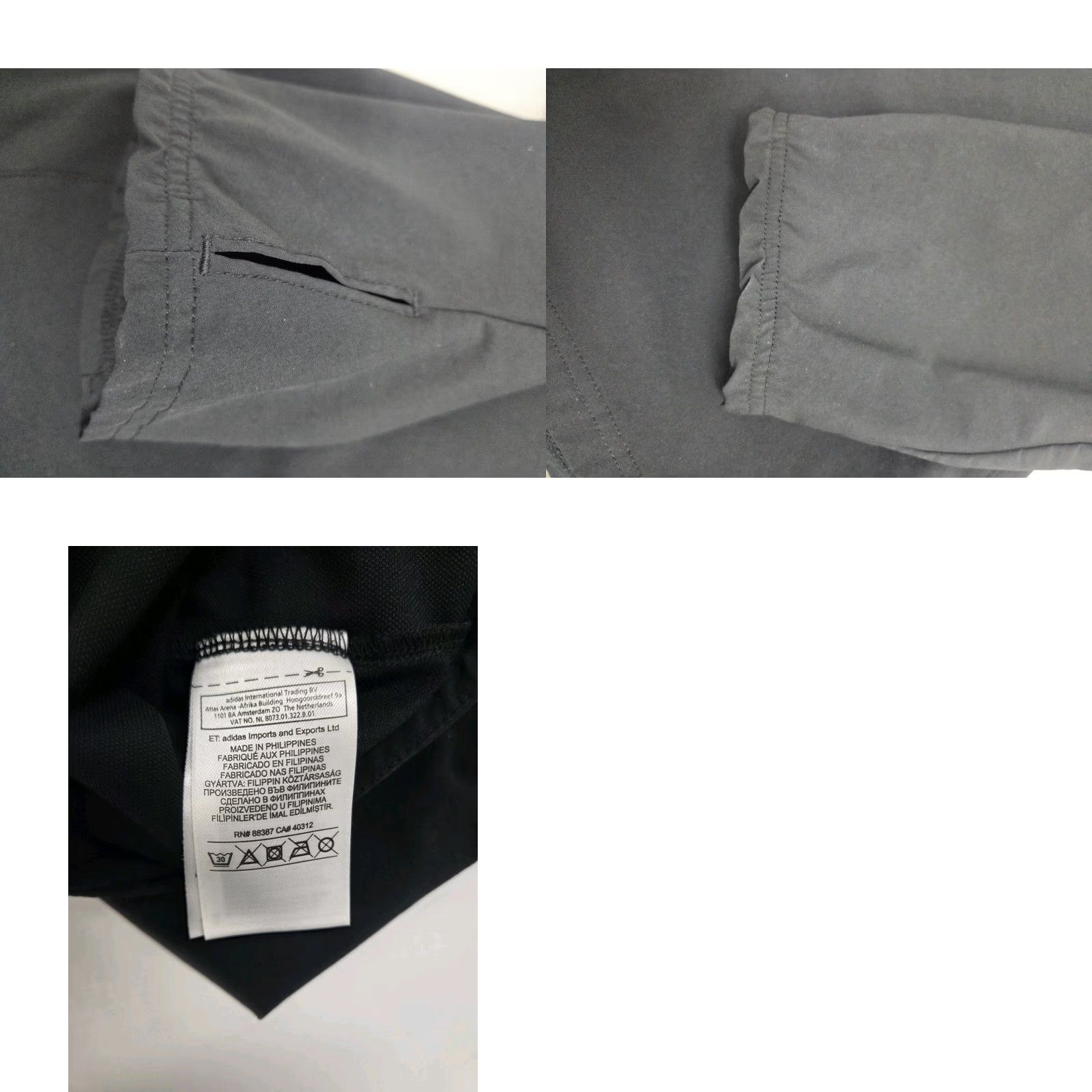 Adidas Adidas Running Super Nova Jacket Mens Full Zip XL Black/Grey Windbreaker Lightweight Softshell Size US XL / EU 56 / 4 - 9 Thumbnail