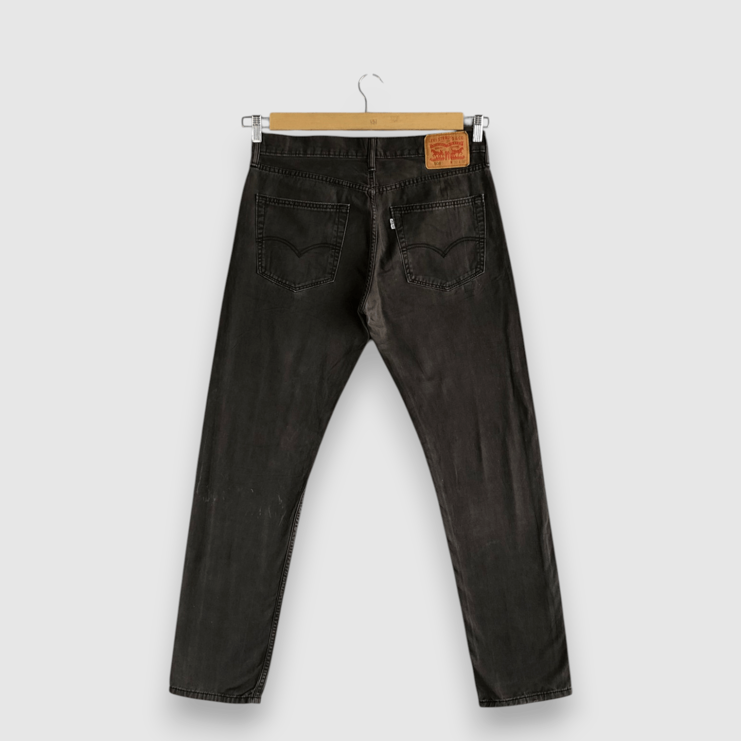 Levi's Vintage Levis Super Black Jeans Levi's White Tag Denim Pants Size US 34 / EU 50 - 2 Thumbnail
