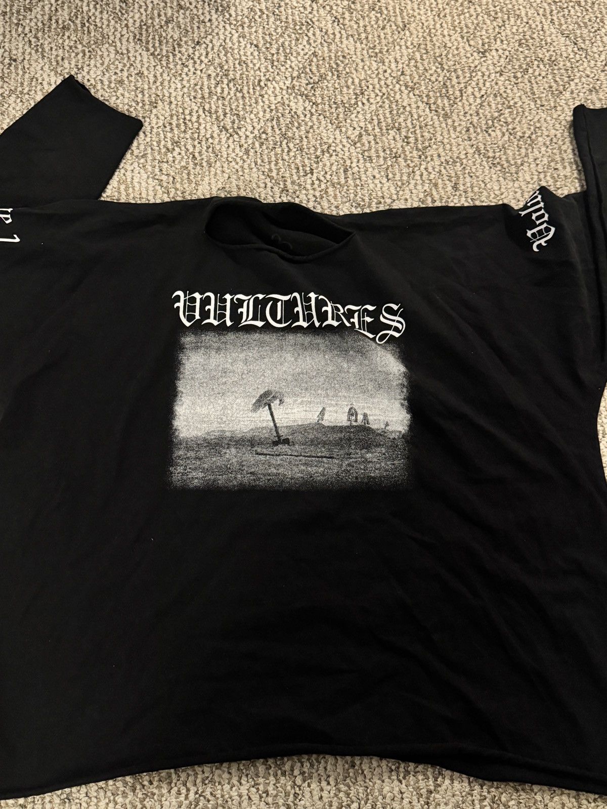 Kanye West Vultures Long Sleeve | Grailed