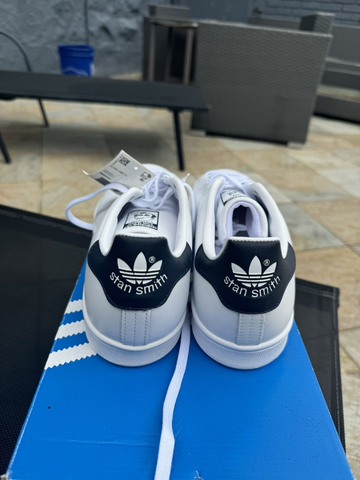 Adidas Adidas Stan Smith Sz 10 Navy Size US 10 / EU 43 - 2 Thumbnail