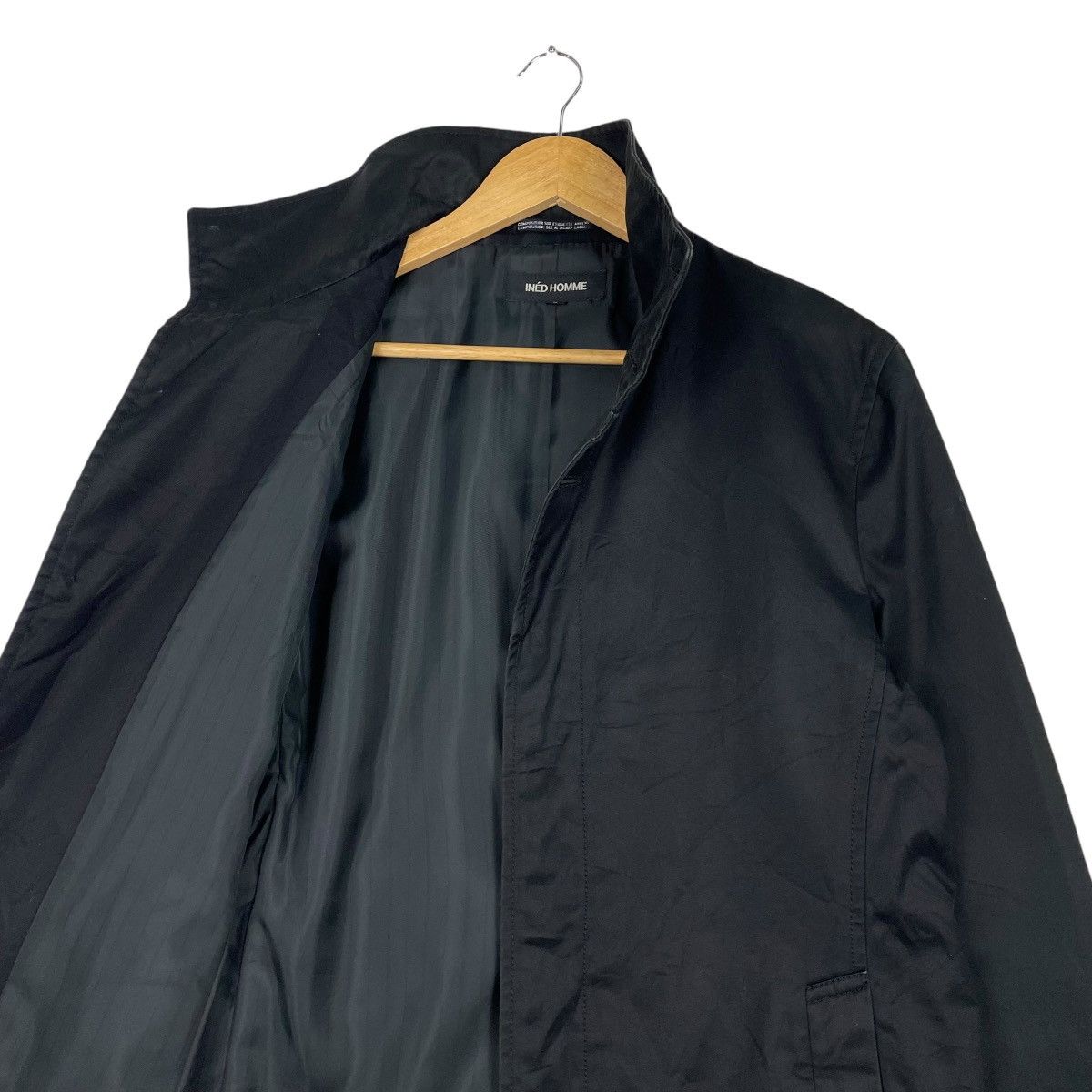 Japanese Brand × Y's for Men × Yohji Yamamoto 💥INED HOMME SMART BLACK BUTTON JACKET Size US M / EU 48-50 / 2 - 10 Thumbnail