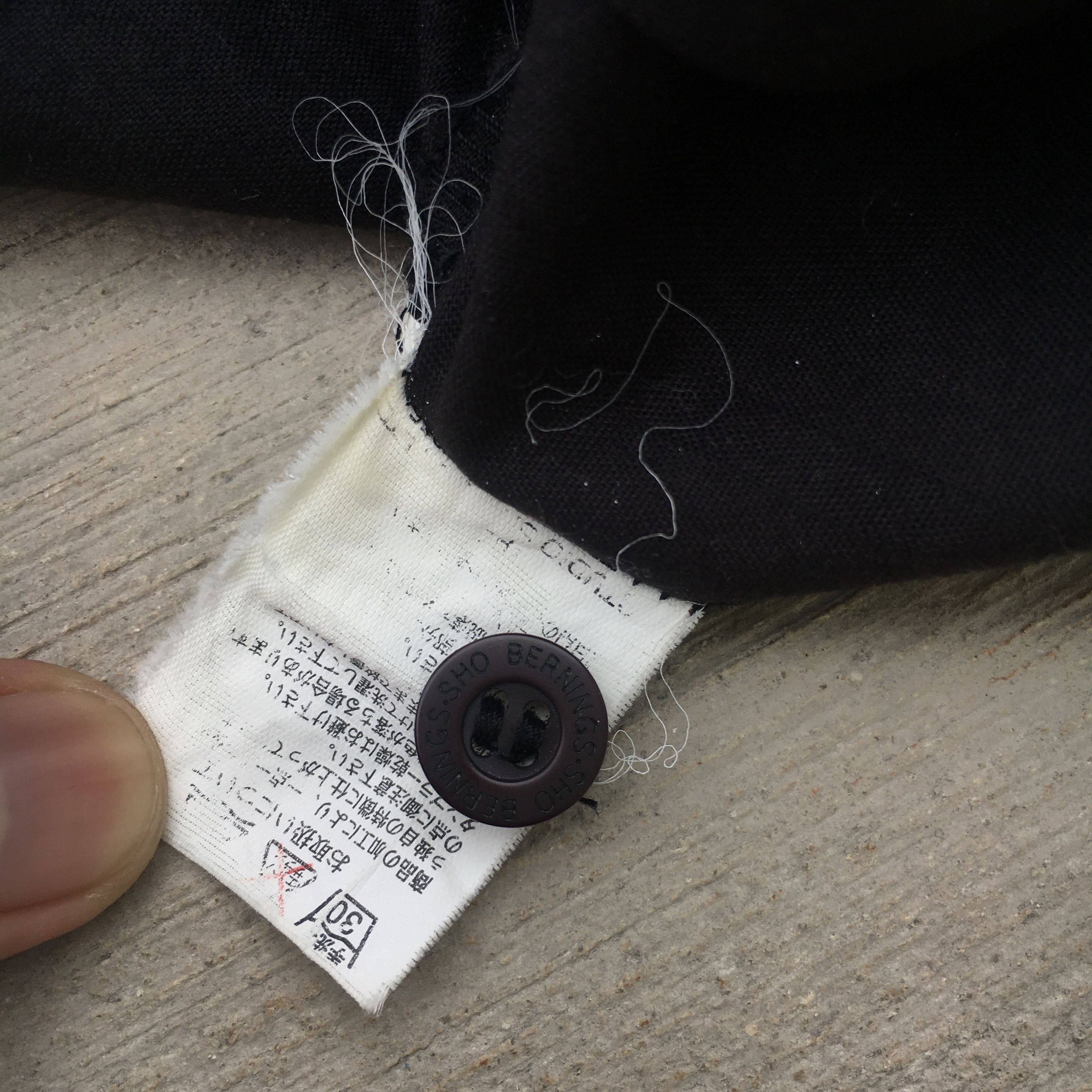 Japanese Brand Bernings sho poem shirt distressed Size US M / EU 48-50 / 2 - 6 Thumbnail