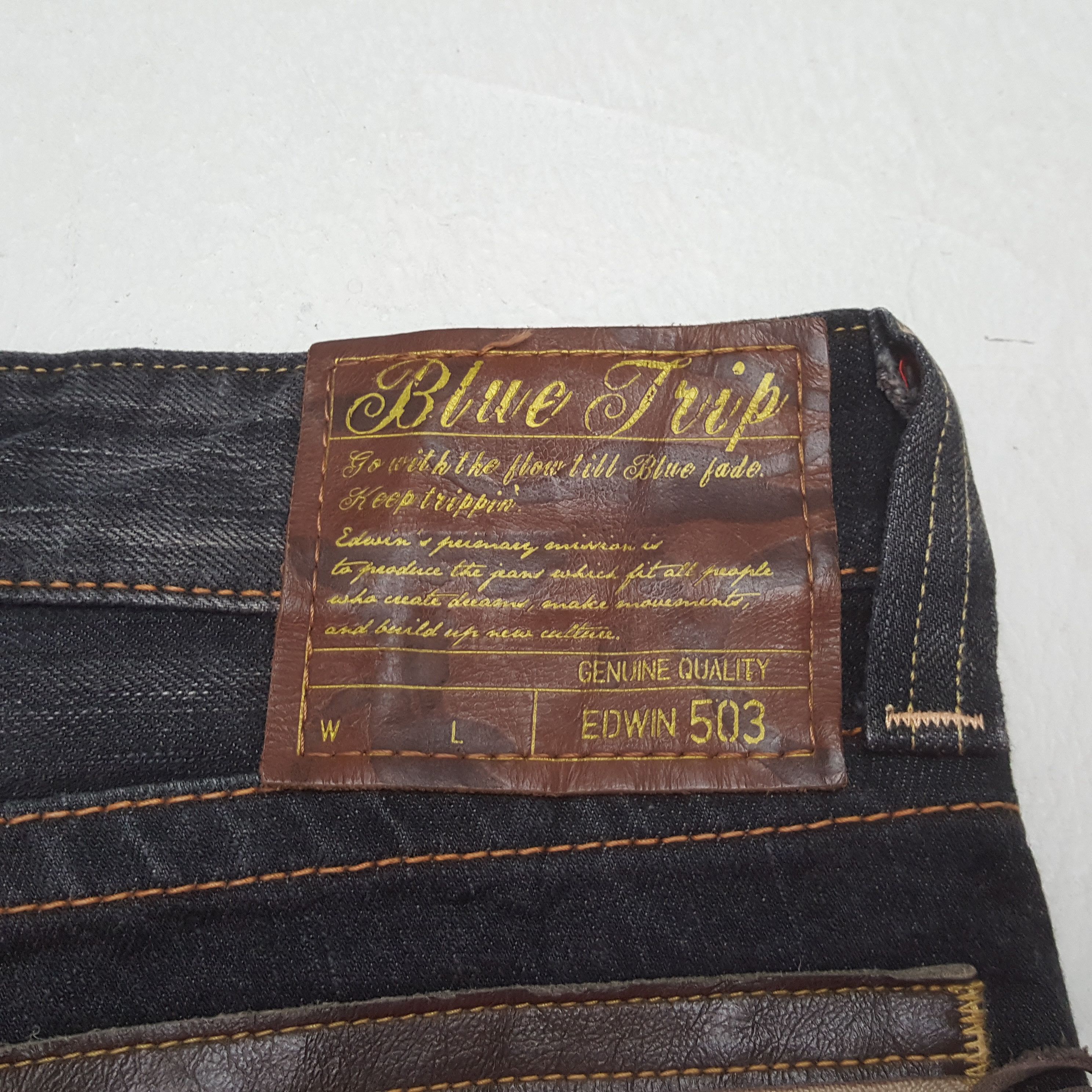 Edwin Edwin 503 Streetwear Style Jeans RR30 Size 28" / US 6 / IT 42 - 15 Thumbnail