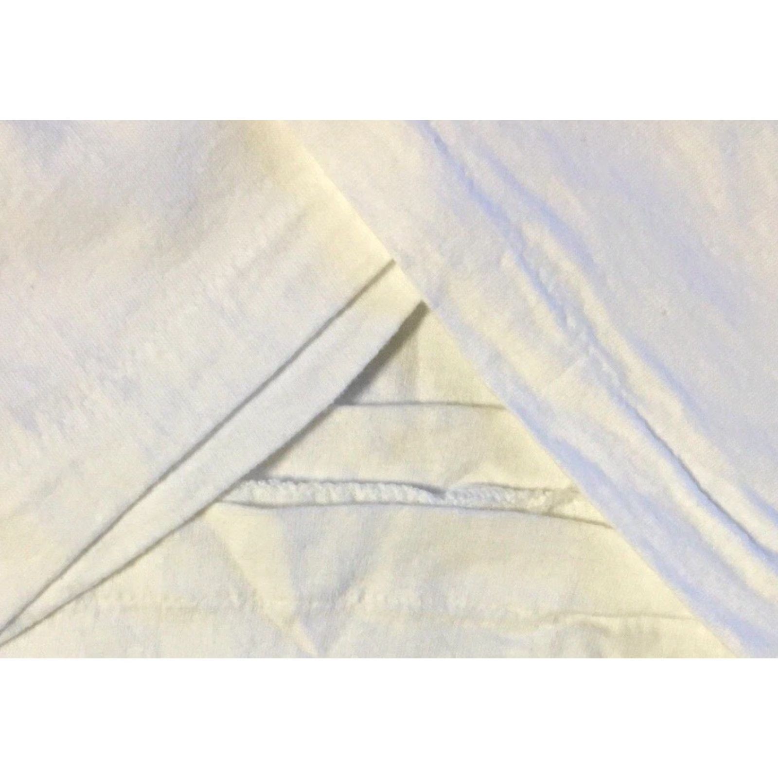 Hanes Vtg Hanes Faded Shirt XL 80s 90s White Short Sleeve T-Shirt Men Vintage Grunge Biker Punk Skate Surf Trucker Track PE Size US XL / EU 56 / 4 - 3 Thumbnail