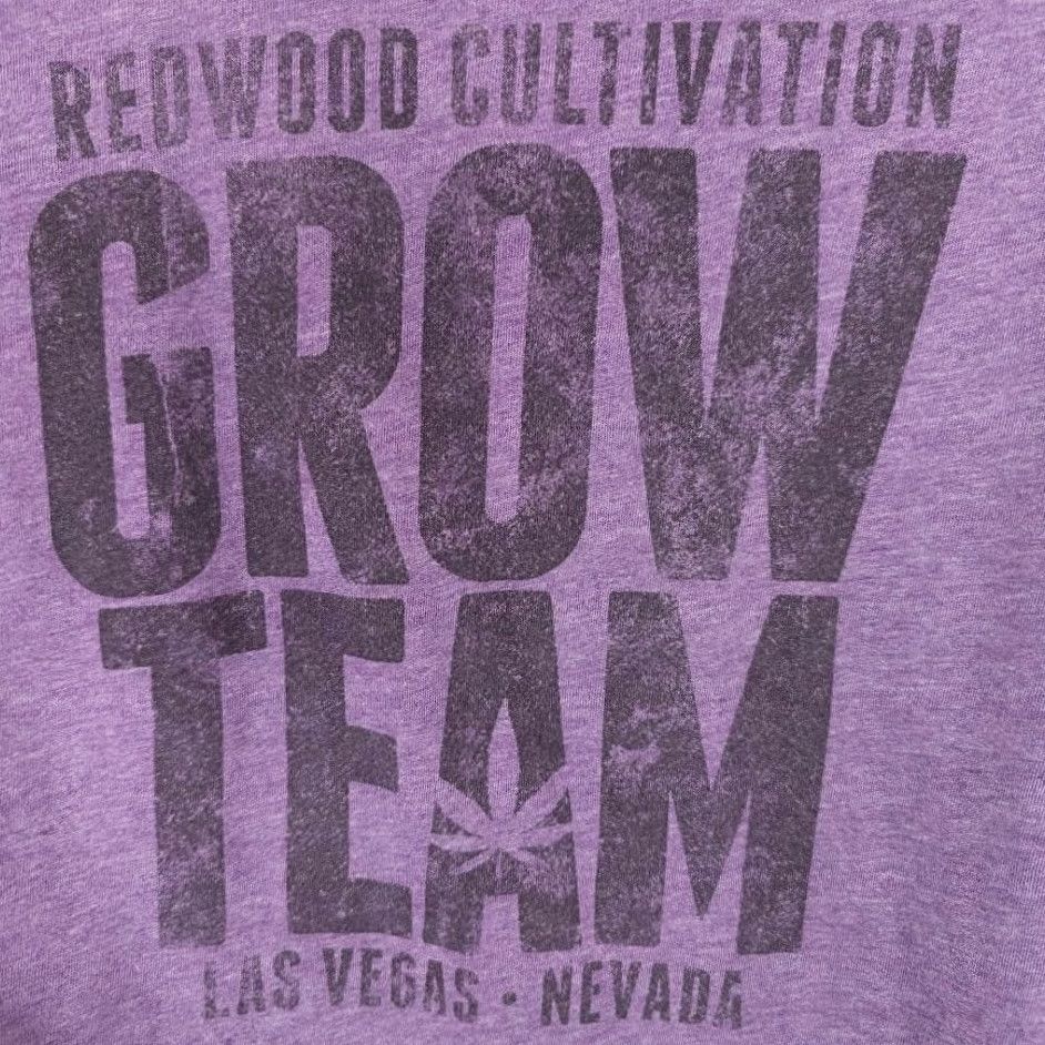 Tultex Tultex Redwood Cultivation T Shirt Mens Size L Purple Grow Team Las Vegas Cannabis Vintage: No Size US L / EU 52-54 / 3 - 5 Thumbnail