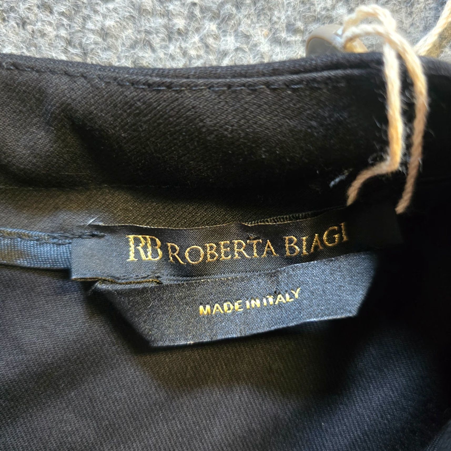 Vintage Roberta Biagi Dress Women Size XL Black Capsule Sheath Relaxed Minimalist Career Black Sheath Dress Women XL Roberta Biagi Capsule Sheath Dress Size XL / US 12-14 / IT 48-50 - 5 Thumbnail
