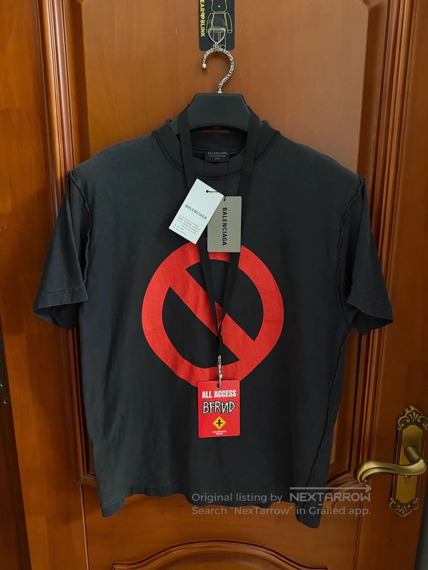 Balenciaga Balenciaga x BFRND Band Collaboration T-shirt. Size US M / EU 48-50 / 2 - 1 Thumbnail