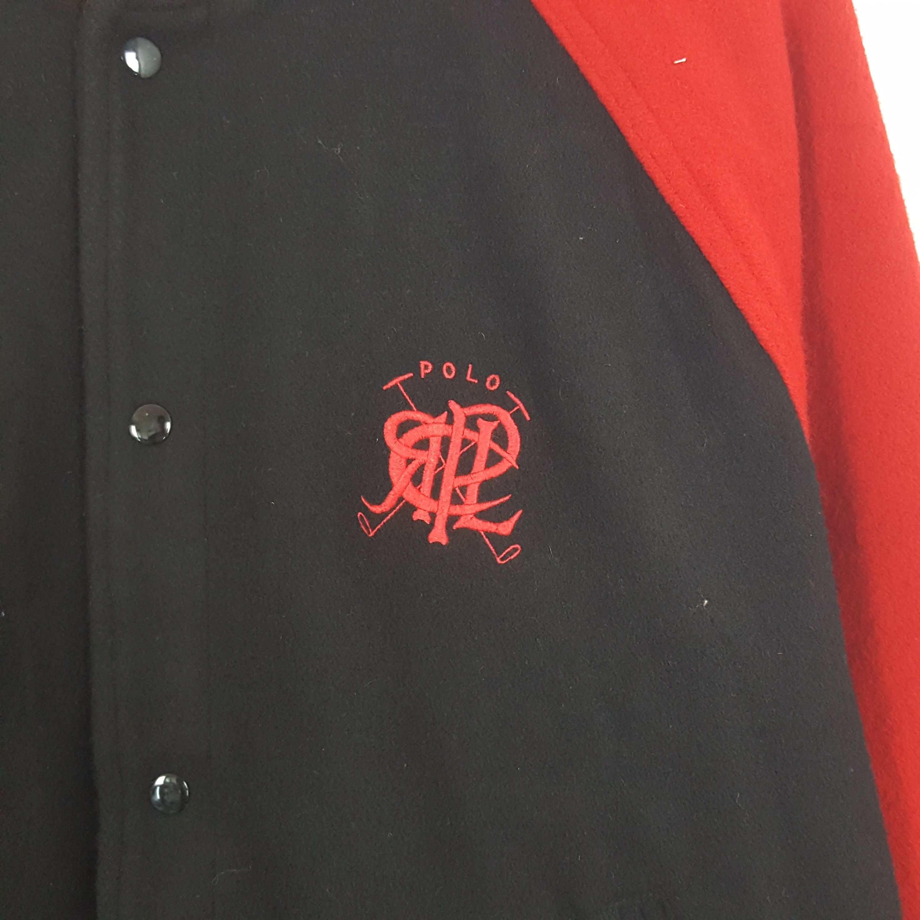 Polo Ralph Lauren × Vintage Vintage Polo Ralph Lauren Varsity Jacket Size US L / EU 52-54 / 3 - 2 Thumbnail