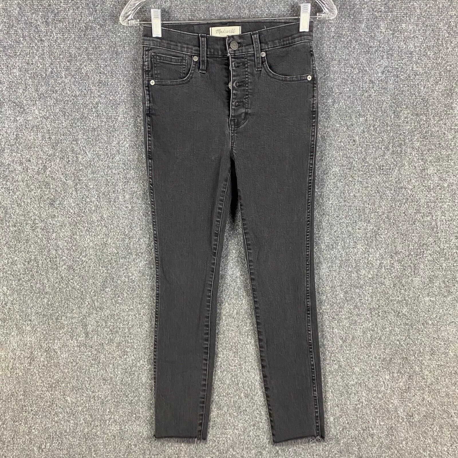 Madewell Madewell Jeans Women's 25P Skinny 10" High Rise Button Fly Size 32" / US 10 / IT 46 - 1 Thumbnail
