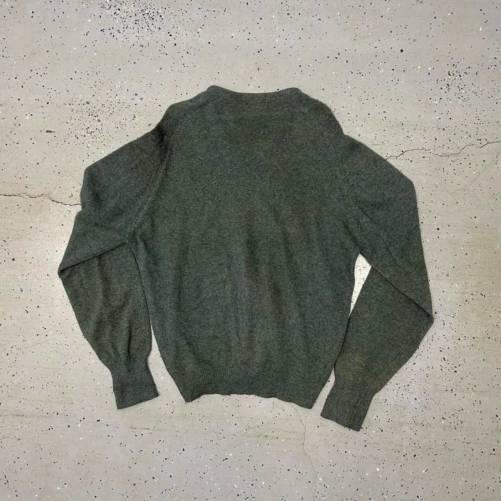 Other VTG 60s Sportswear Bucknit V neck sweater 100% wool Size US L / EU 52-54 / 3 - 5 Thumbnail